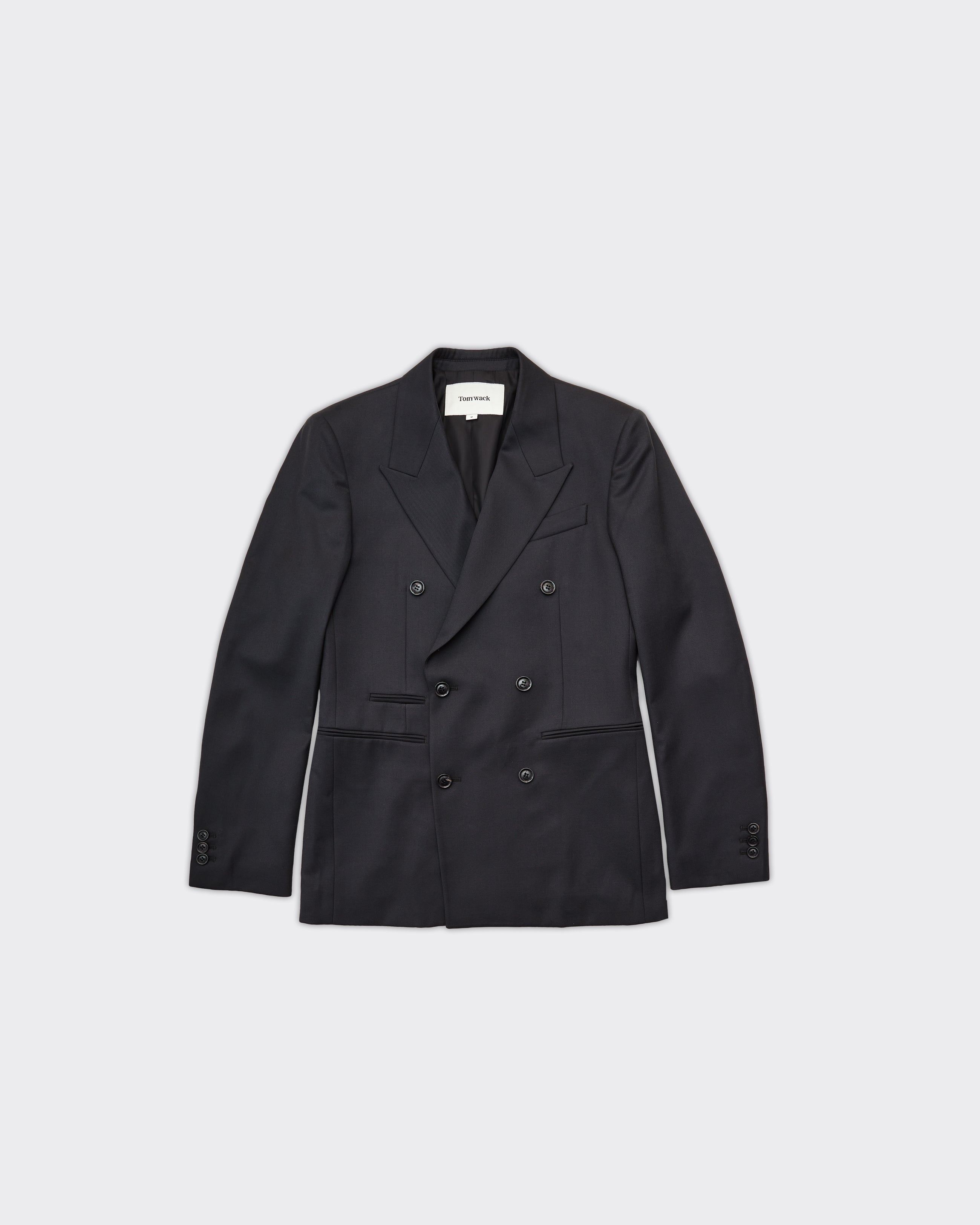 Blazer WOOL TWILL DOUBLE BREASTED Nero