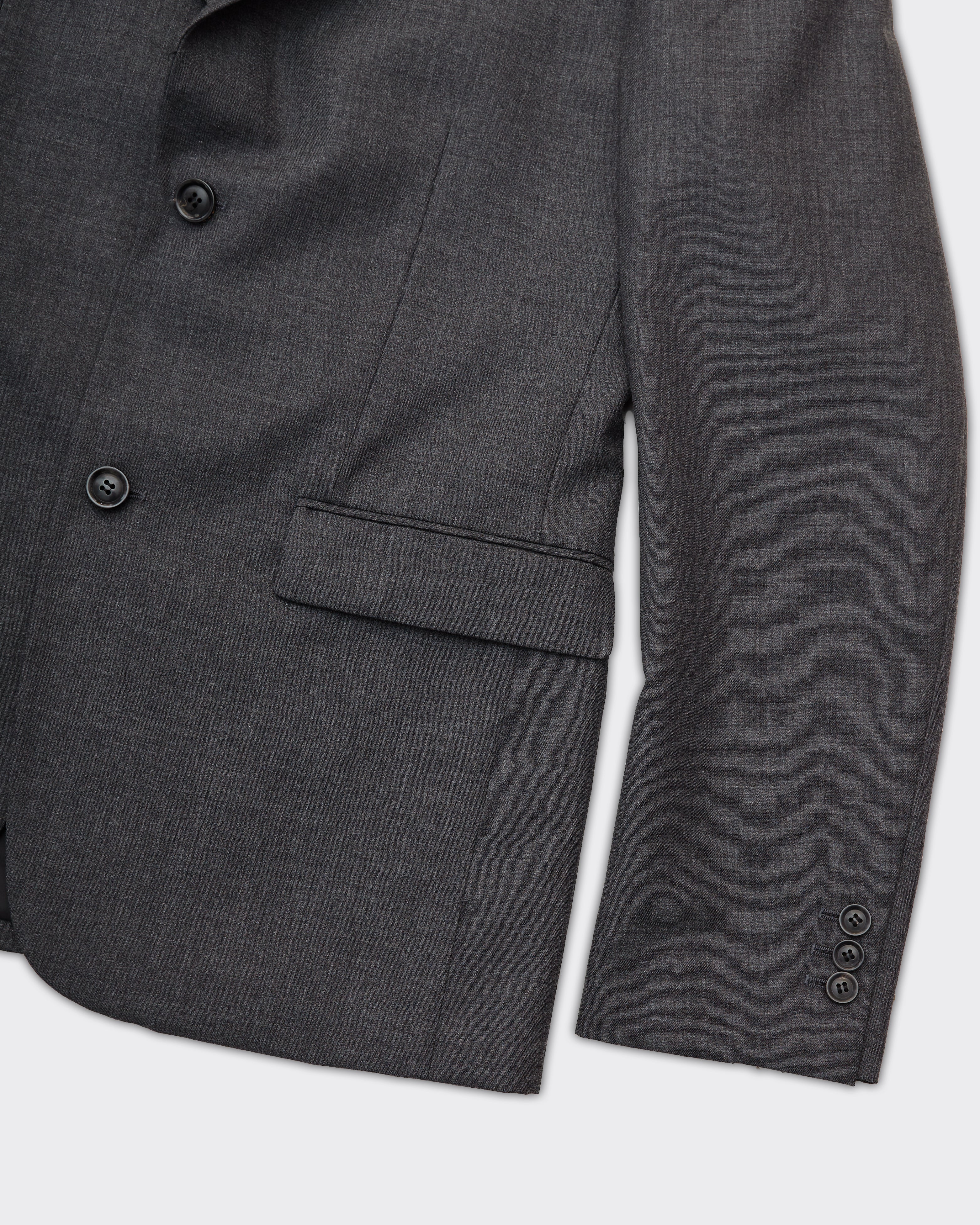 Blazer VIRGIN WOOL SINGLE BREASTED Grigio