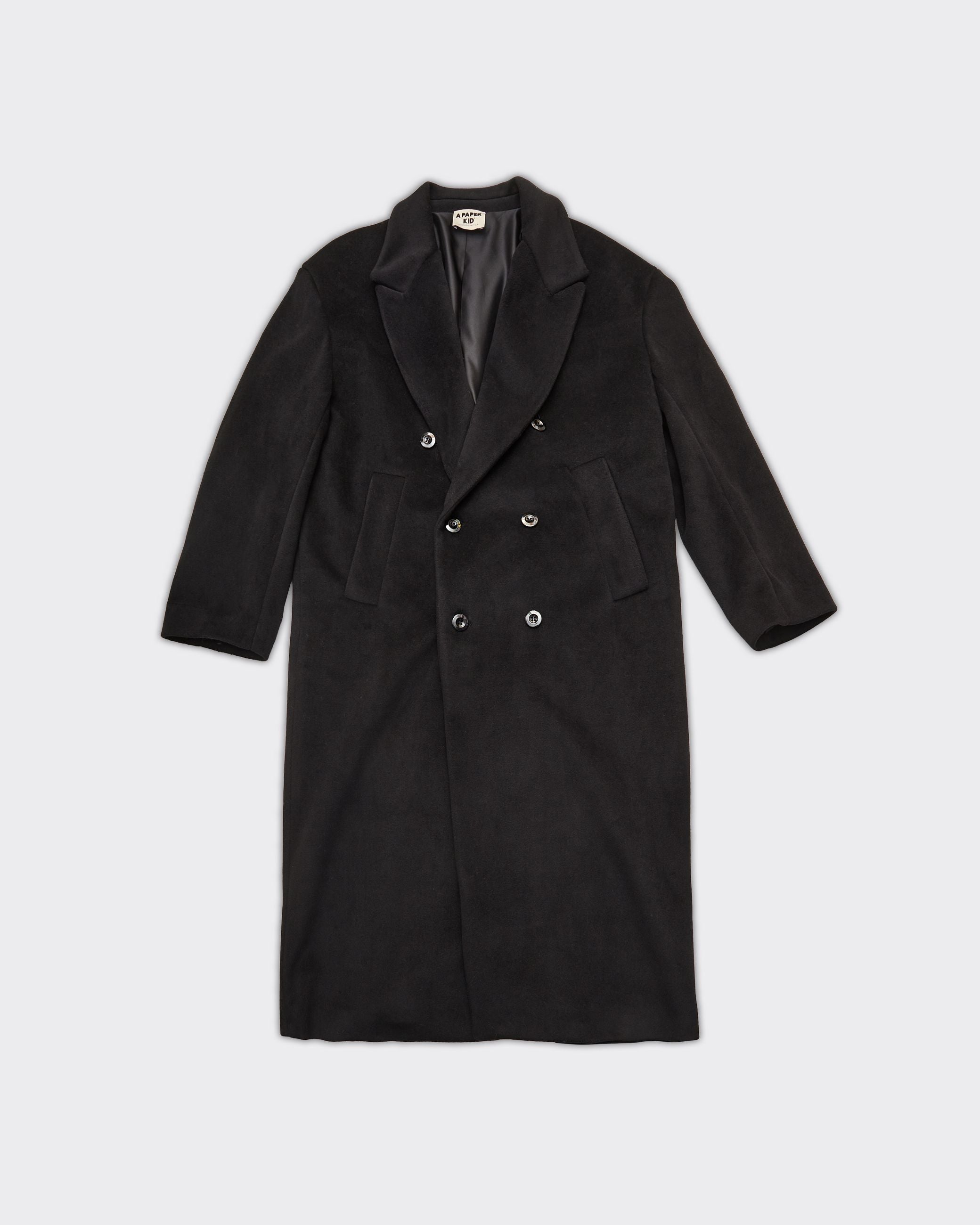 CLOTH COAT BLACK