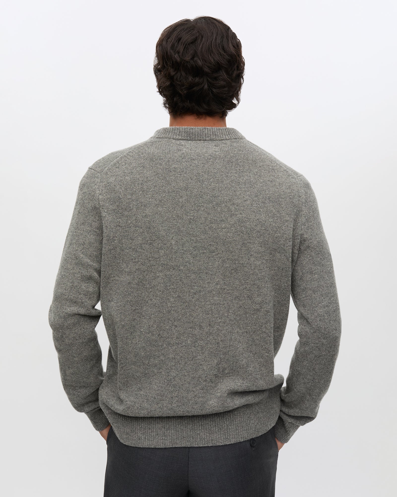 Maglione Isak Knit Grigio Melange