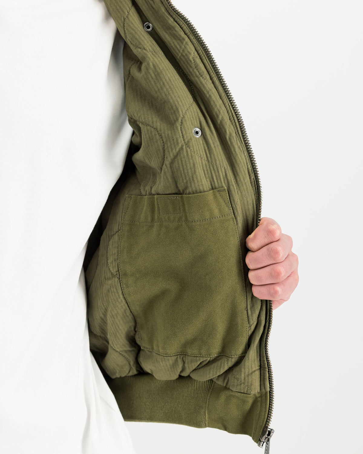 Bomber CWU-45/P D-Tec Hood Dark Olive