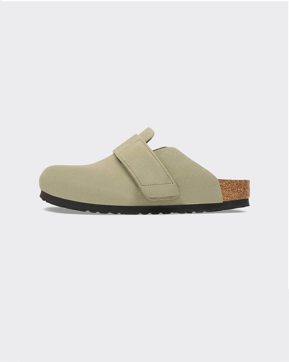 Ciabatta Loma Suede Leather Faded Khaki