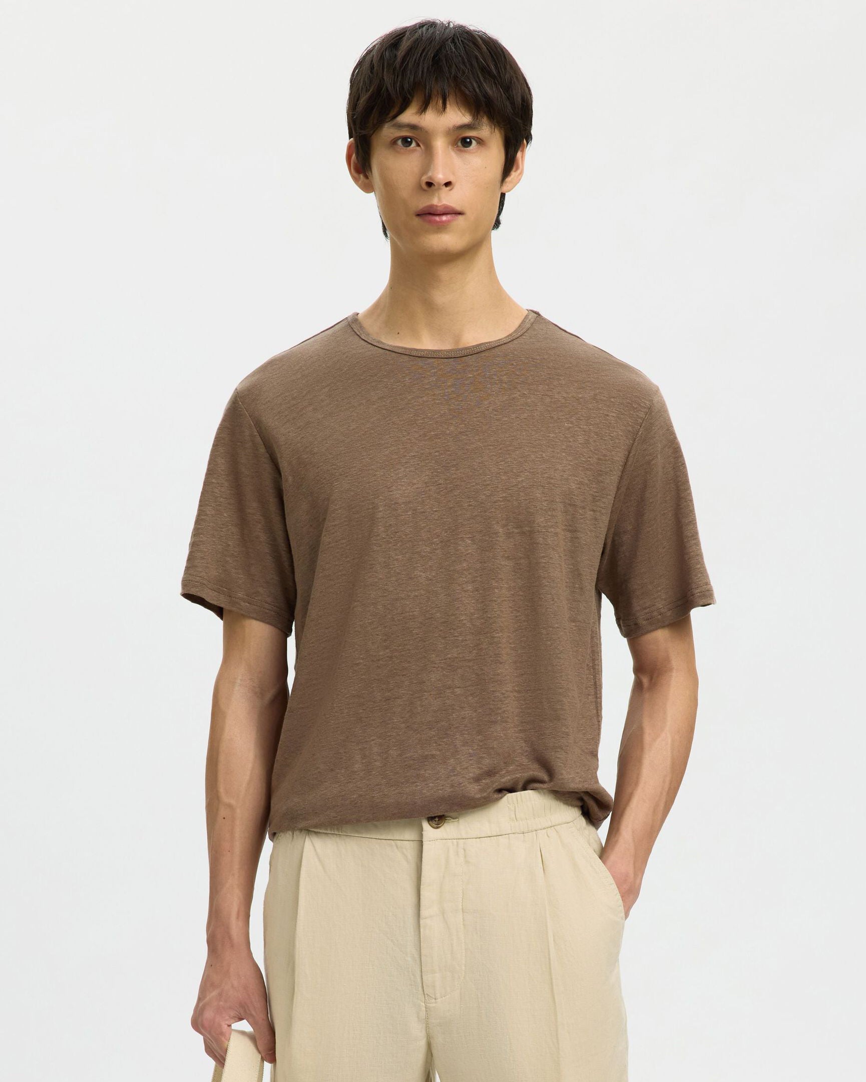 T-Shirt Bet Linen Chocolate Chip