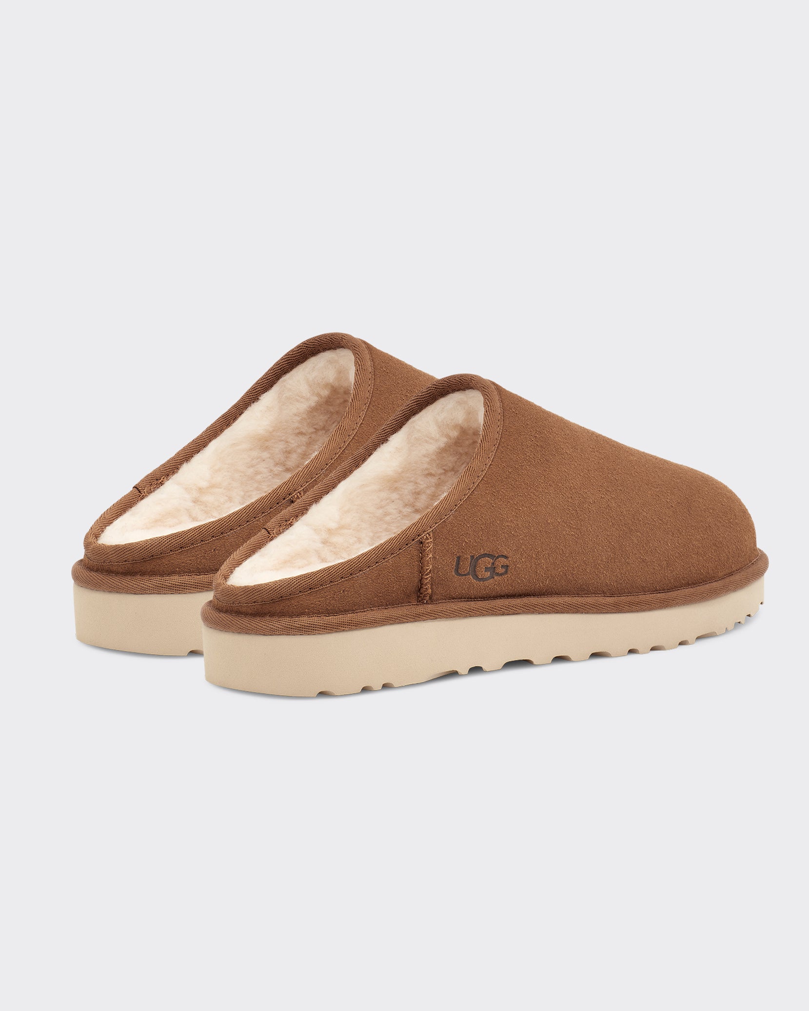 Ciabatta CLASSIC SLIP-ON CHESTNUT