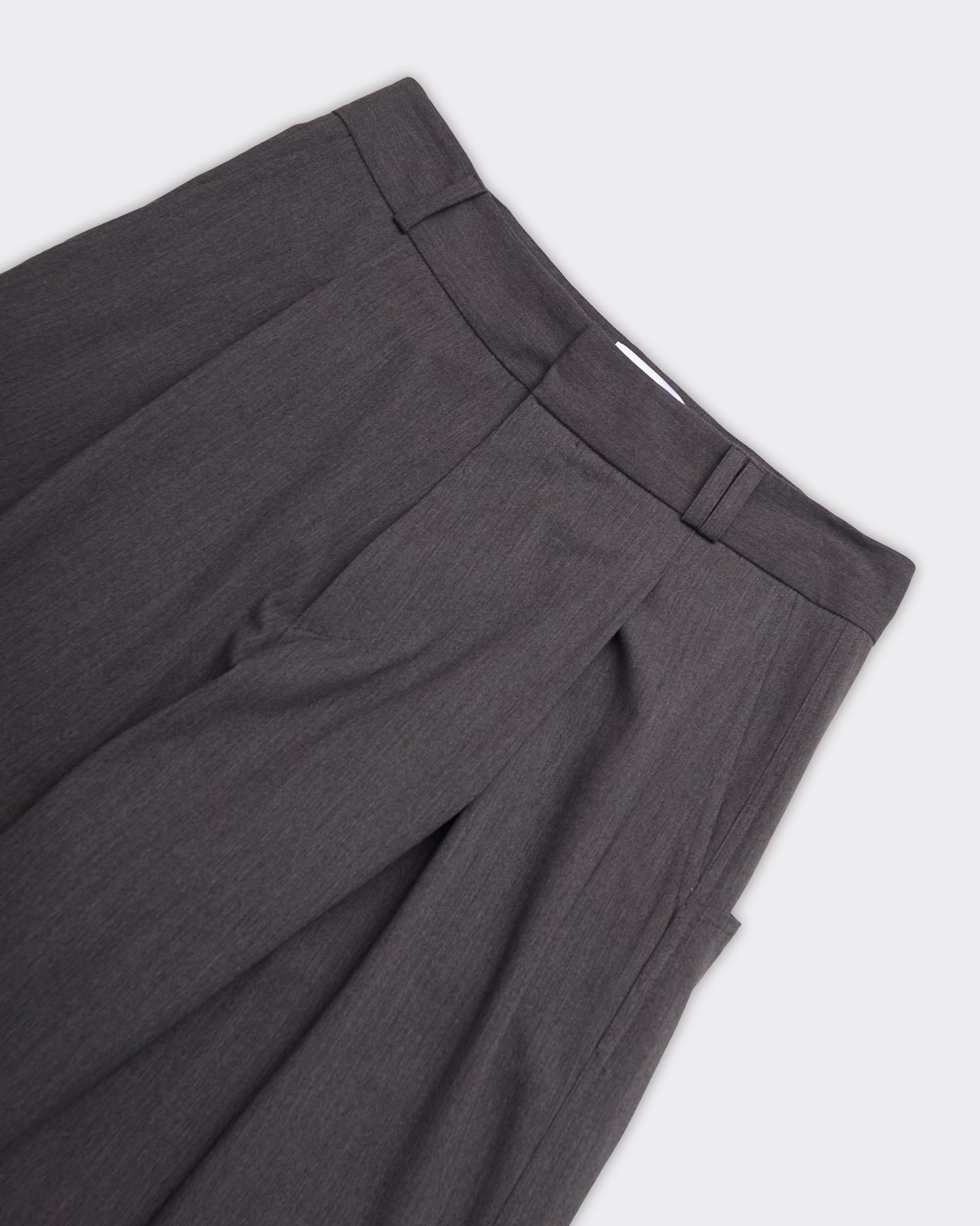 Pantaloni Super Loose Dark Grey