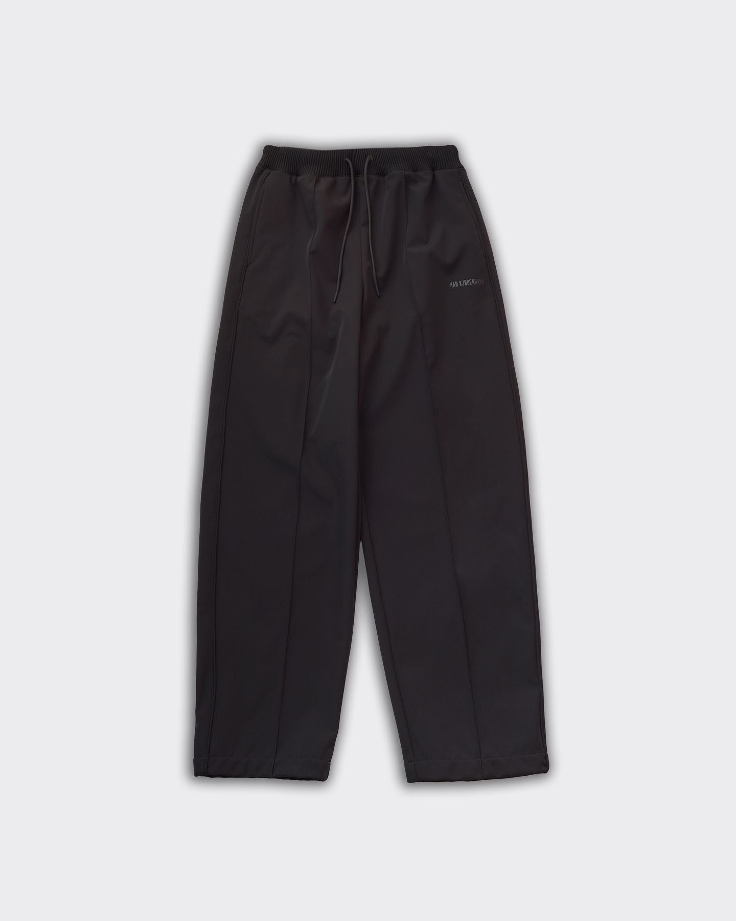 Track Wide Trousers Black