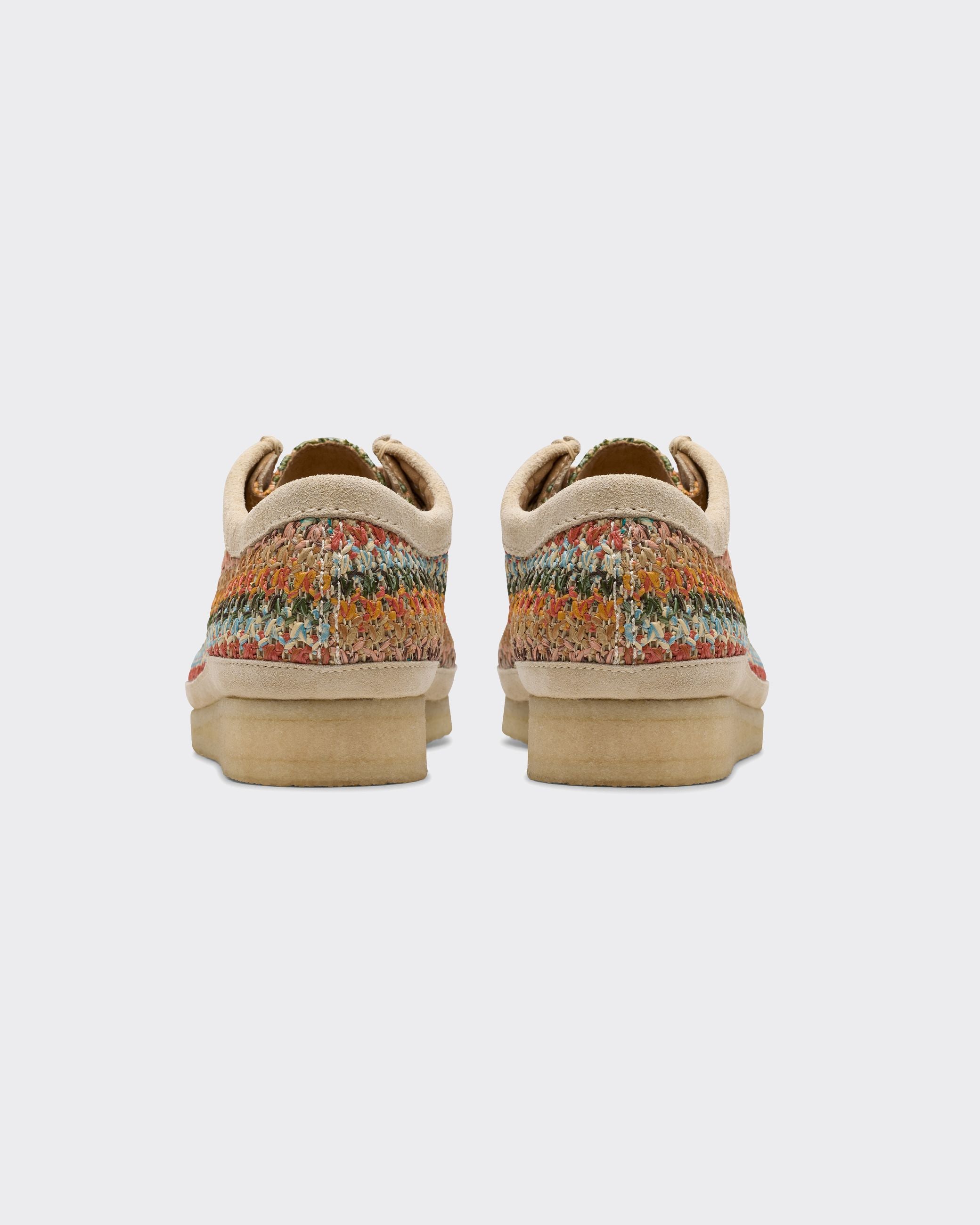 Sneakers Wallabee Raffia Multicolor