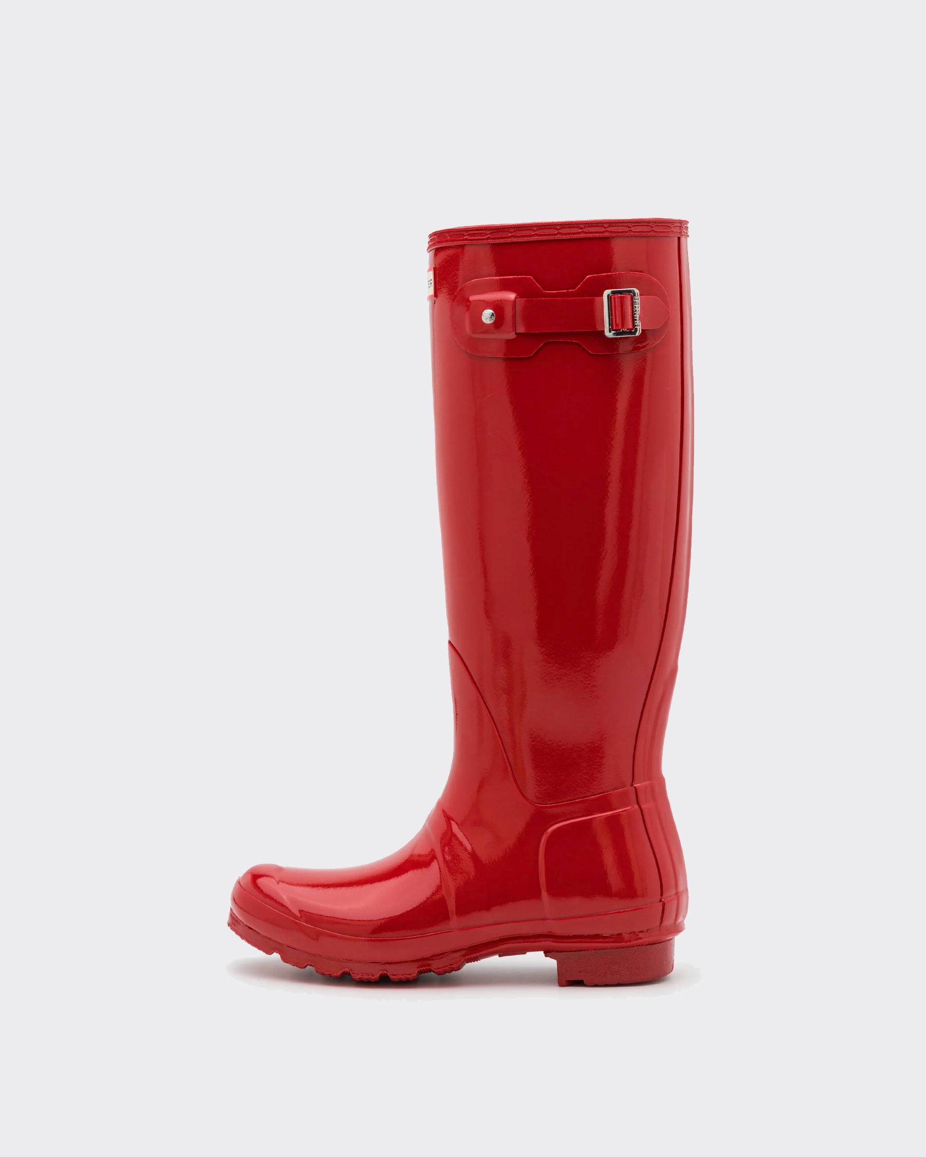 Tall Boots Womens Original Gloss Military Red