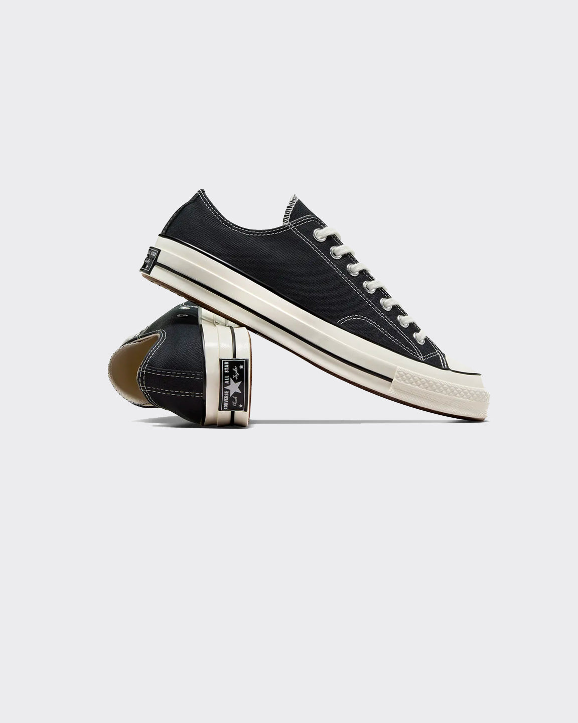 Sneakers Chuck 70 Canvas Wide-Fit Nere/Egret