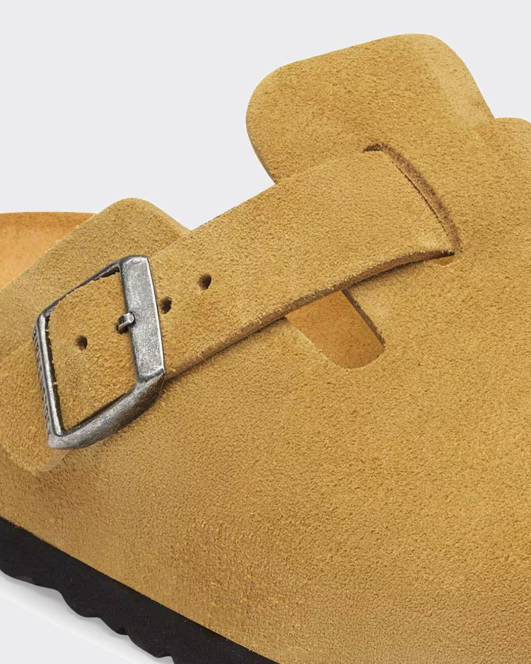 Ciabatta Boston Suede Softbed Tonal Pepper