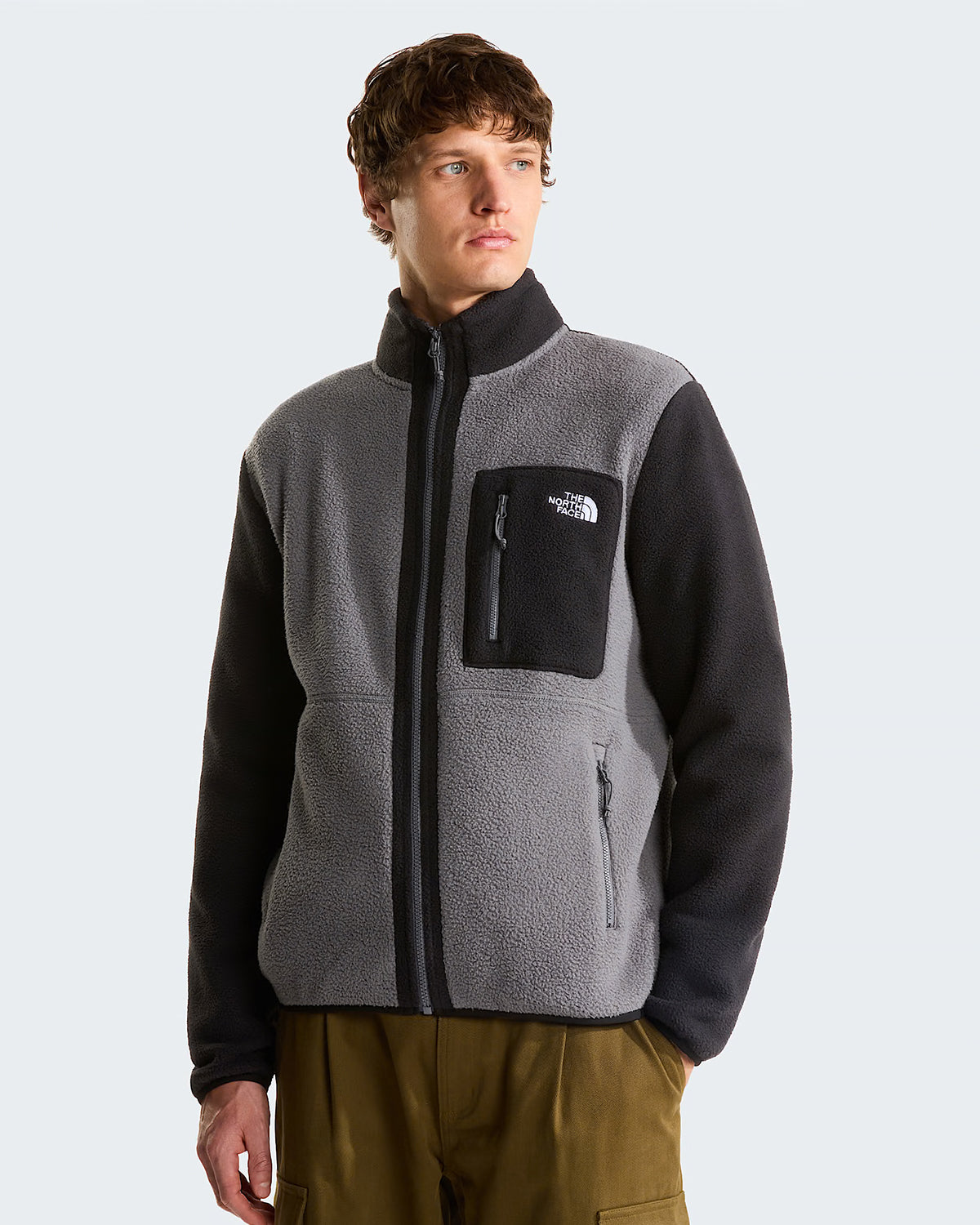 Giaca Yumiori Full Zip Smoked Pearl/Black