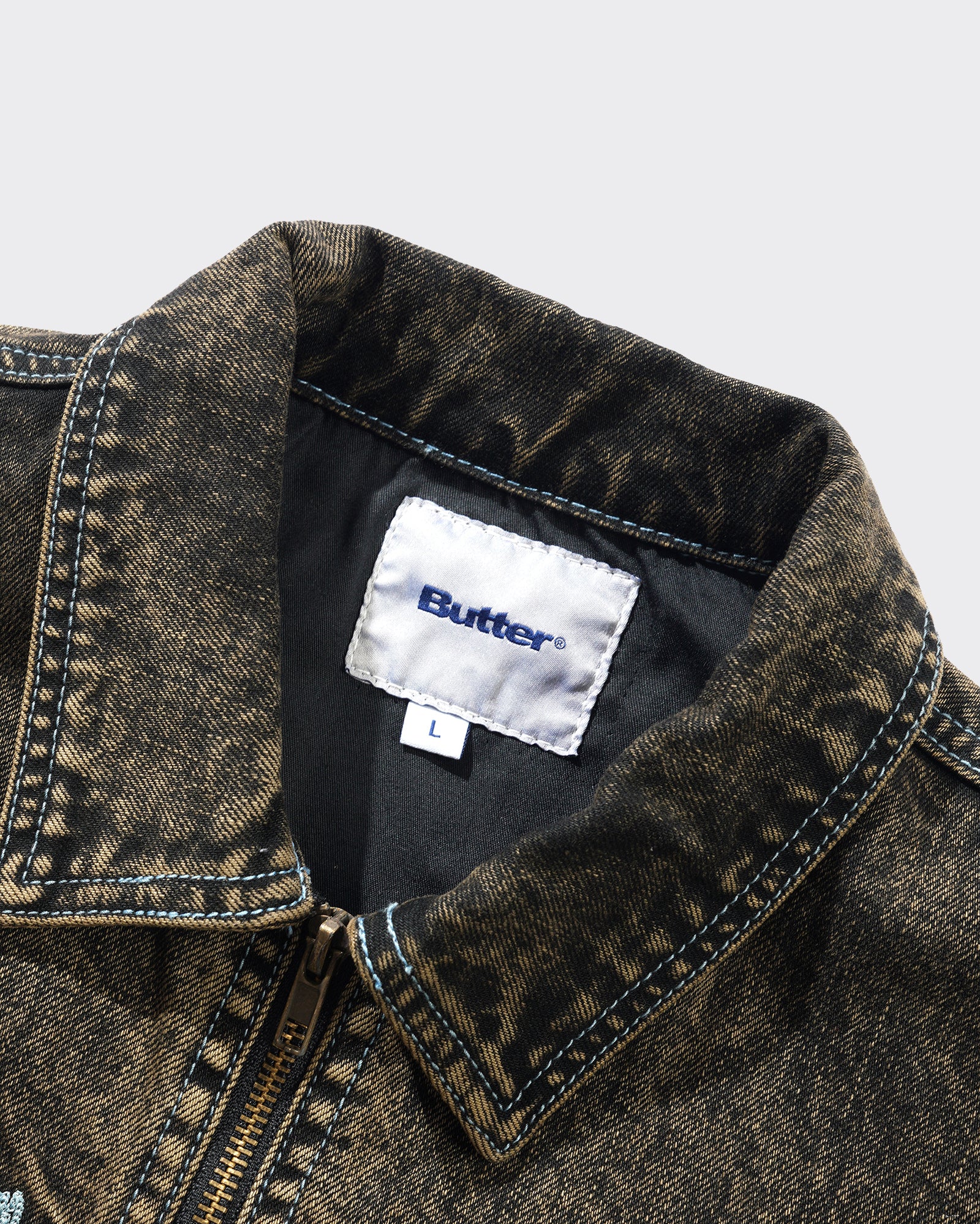 Giacca Bronco Denim Tinted Brown