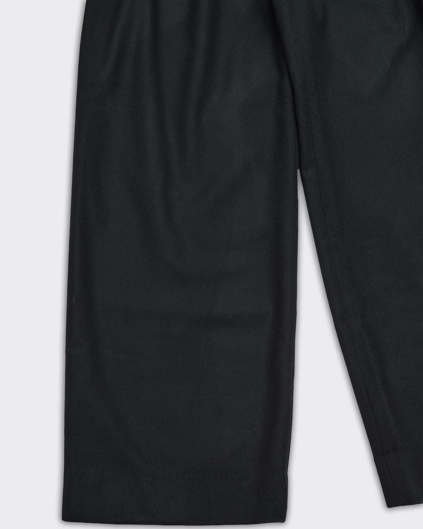 Pantalone Wide Double Pleats Nero