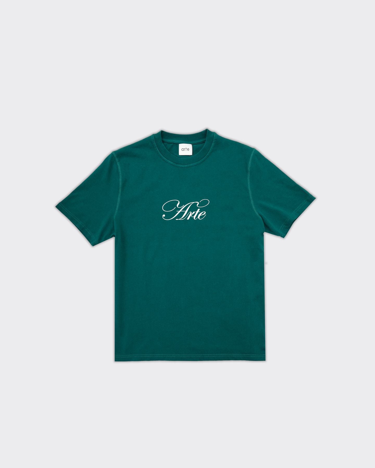 T-Shirt Script Logo Verde