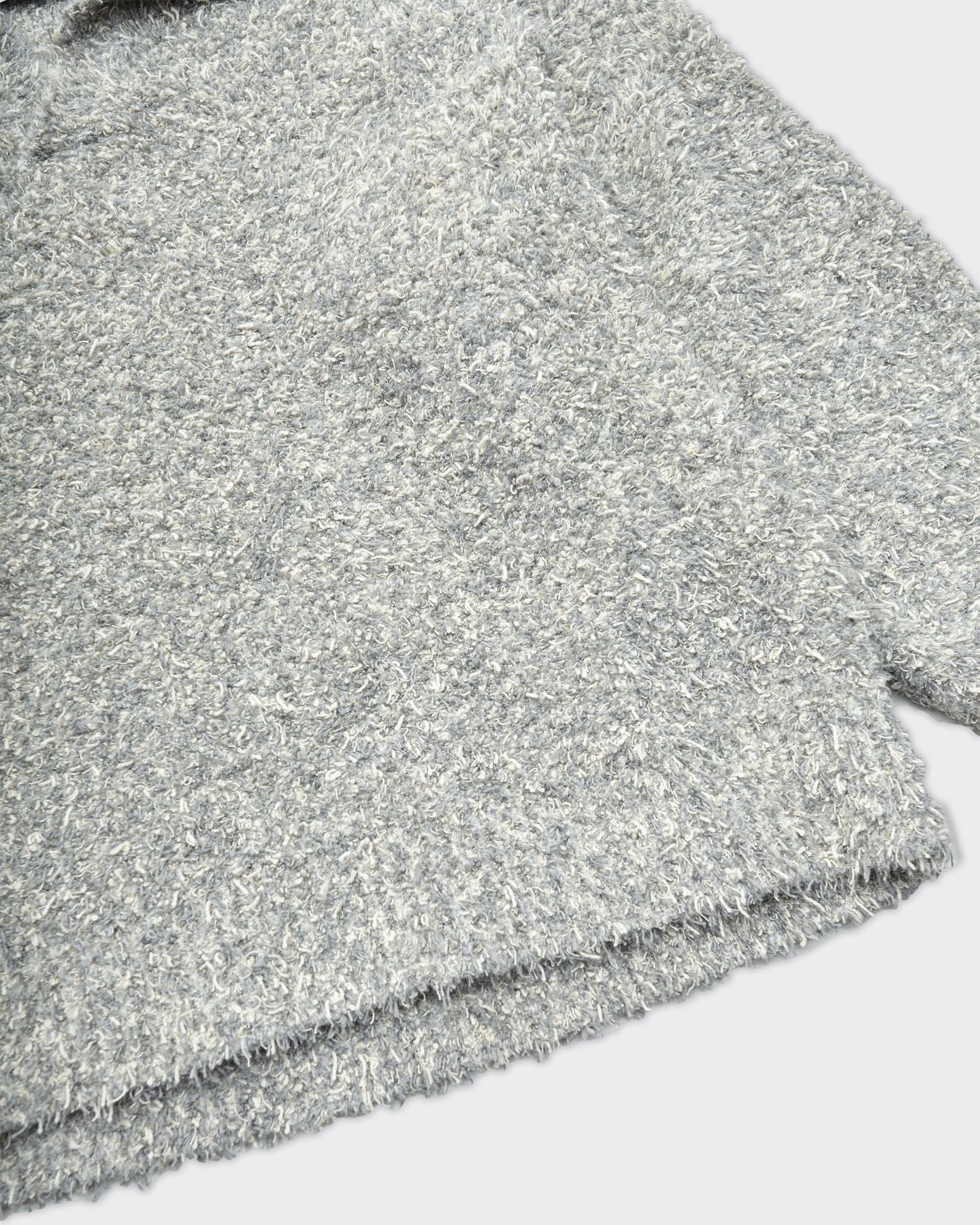 OVERSIZED KNIT Polo Grey