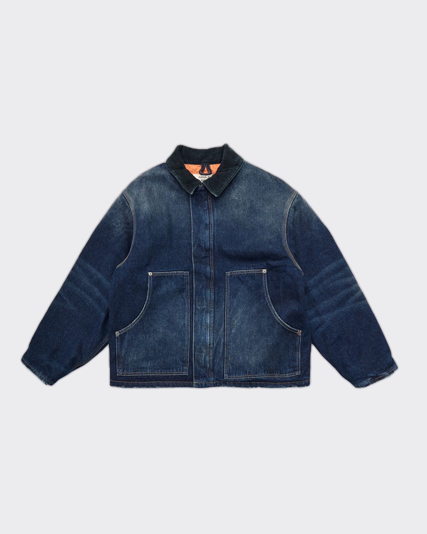 Officer Jacket by Dan Sablon Denim Blue