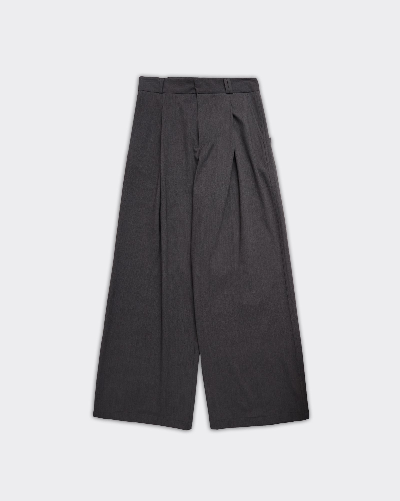 Pantaloni Super Loose Dark Grey