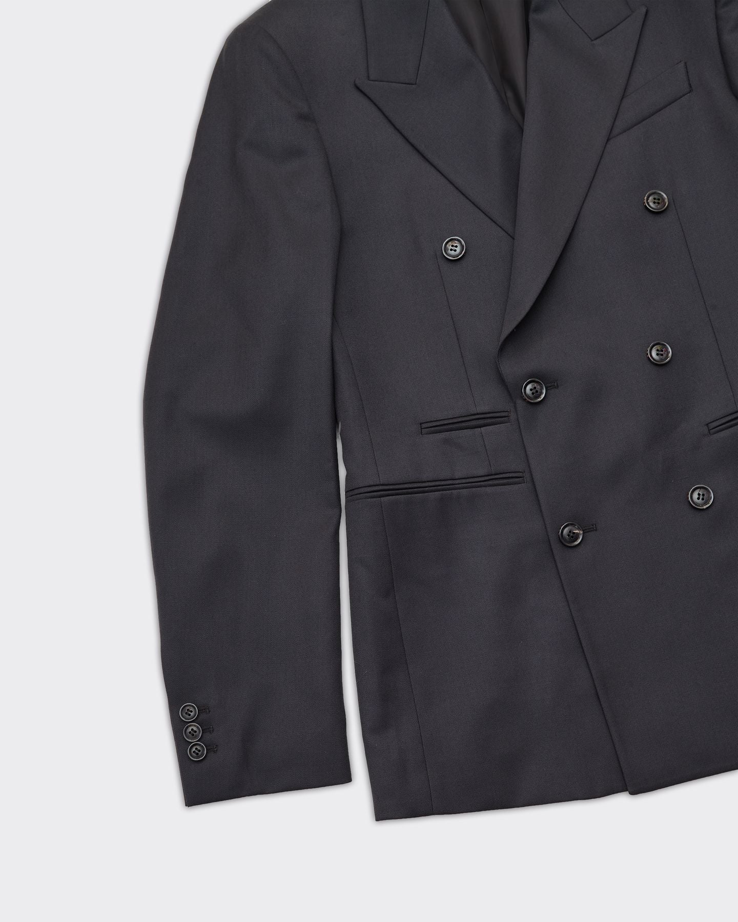 Blazer WOOL TWILL DOUBLE BREASTED Nero