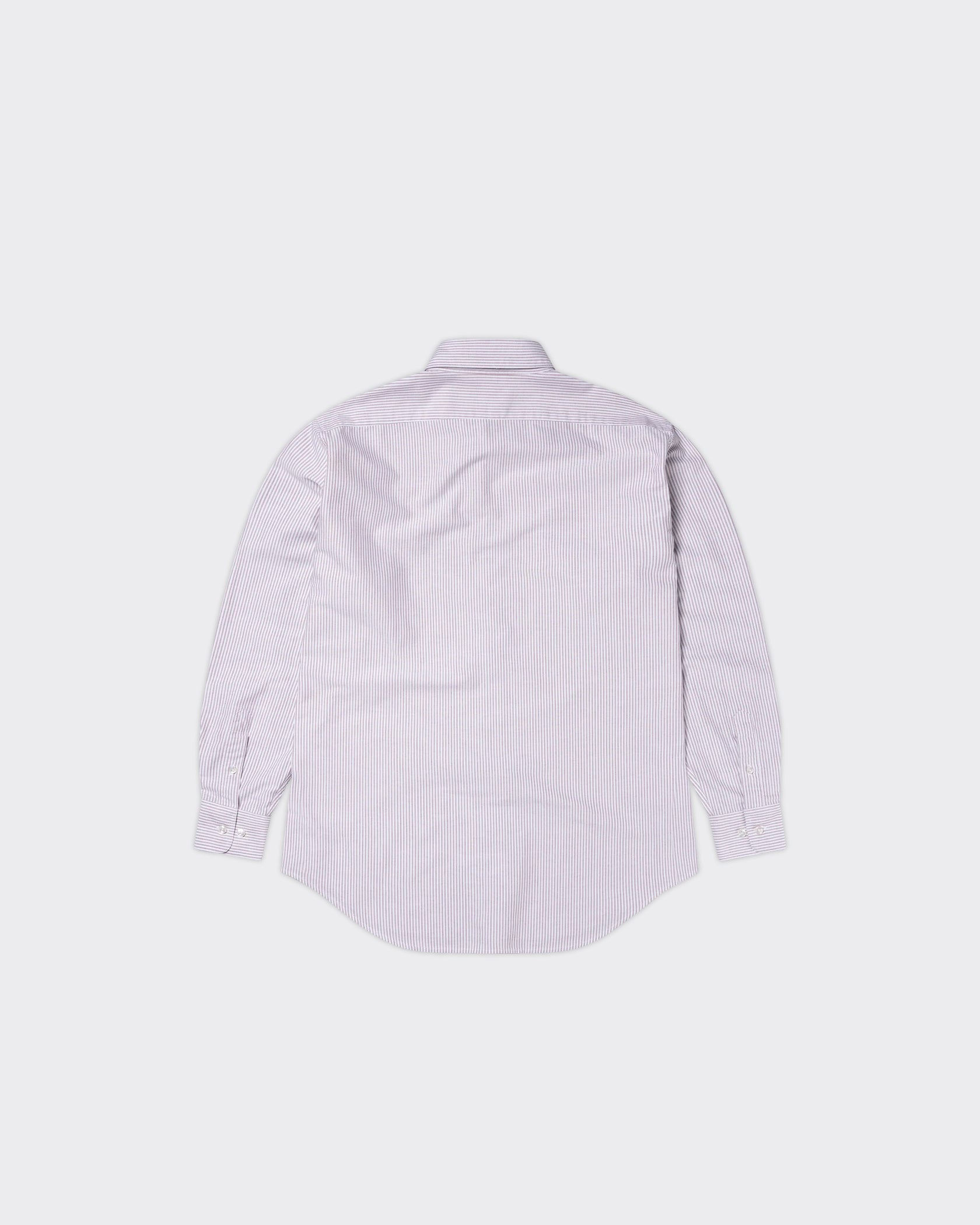 Camicia No Problemo Stripe Oxford Rossa