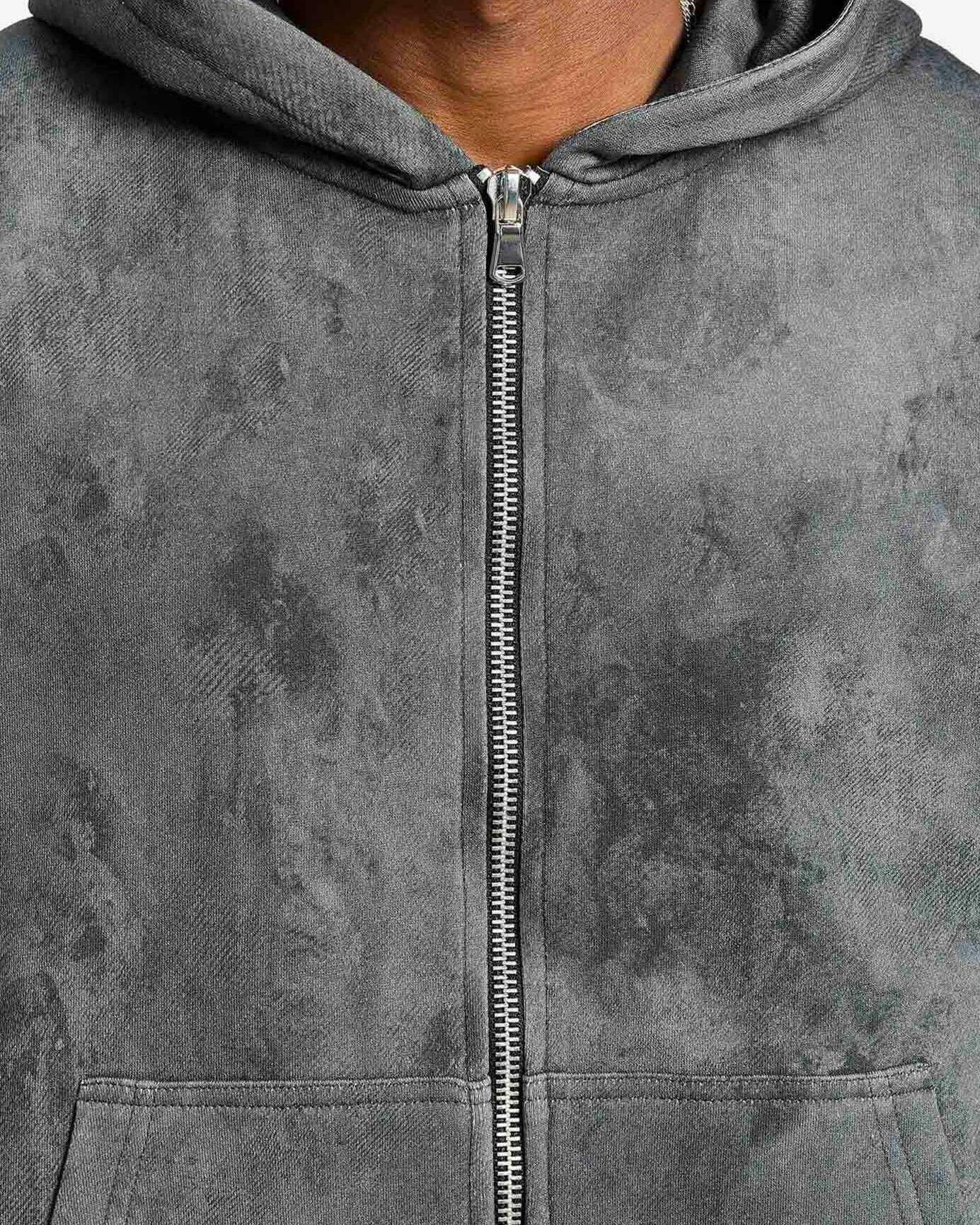 Felpa Con Cappuccio Zip Dèliria Nera