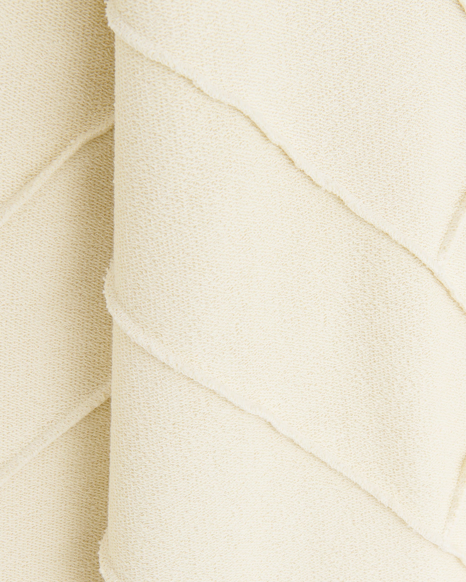 Crewneck Parquet Reverse Avorio