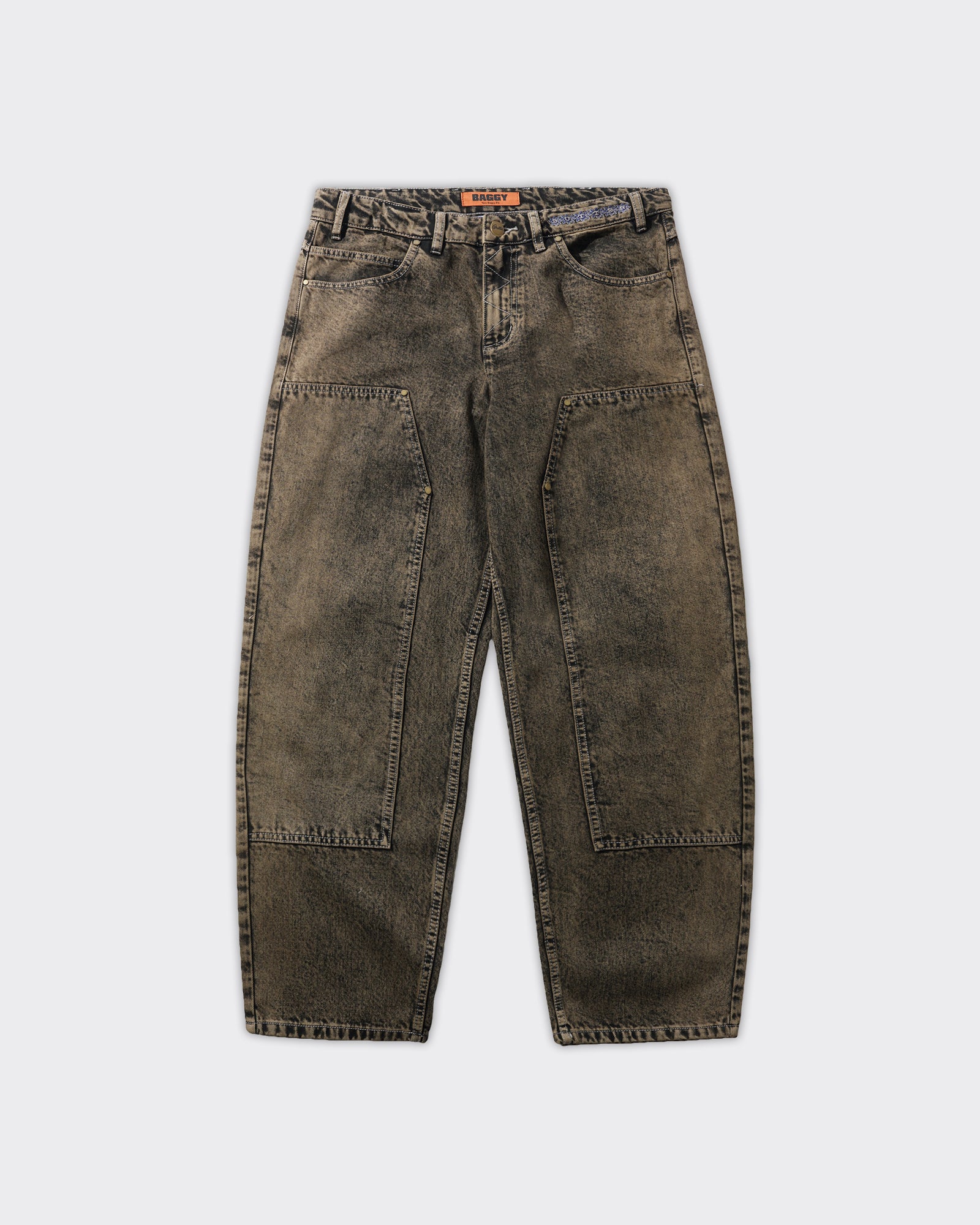 Jeans Bronco Denim Brown Tint