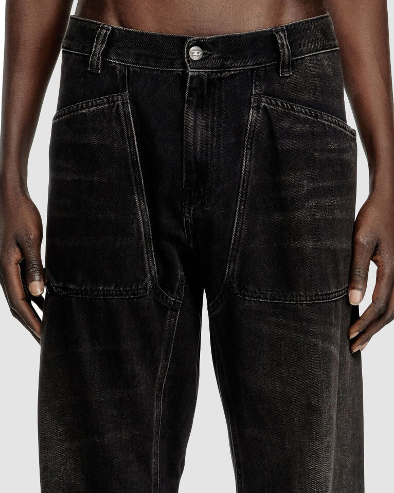 Jeans D-Zeta Denim Nero