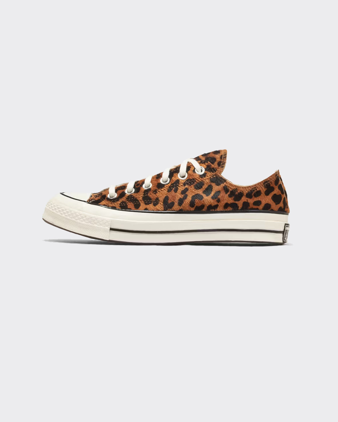 Sneakers Chuck 70 Leopard-Print Pony Hair Brown/Honey Stick/Egret