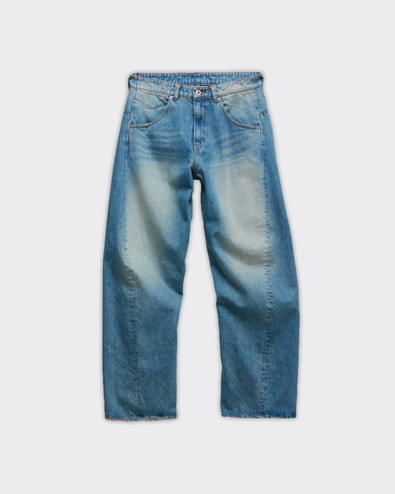 Jeans Engineer Denim Washed Indigo