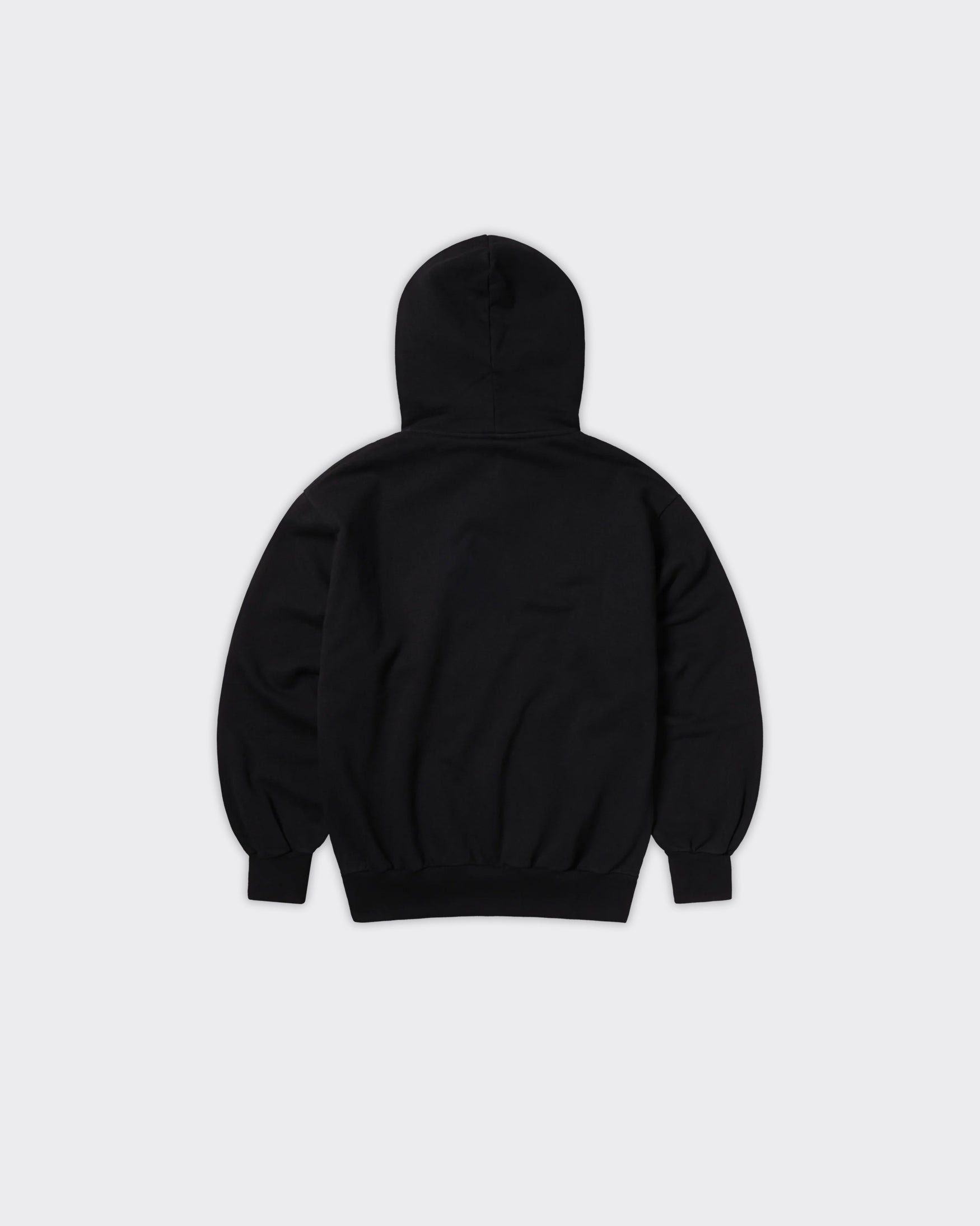 Felpa Con Cappuccio Nyp Zip Nera
