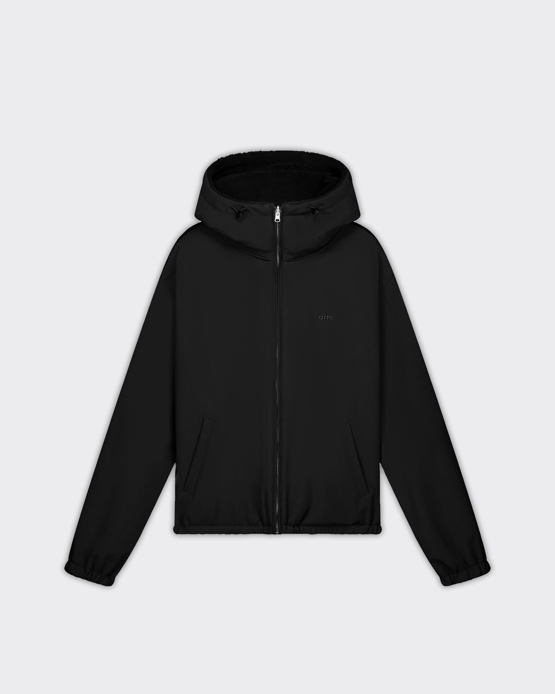Giacca Nylon Technical Nera
