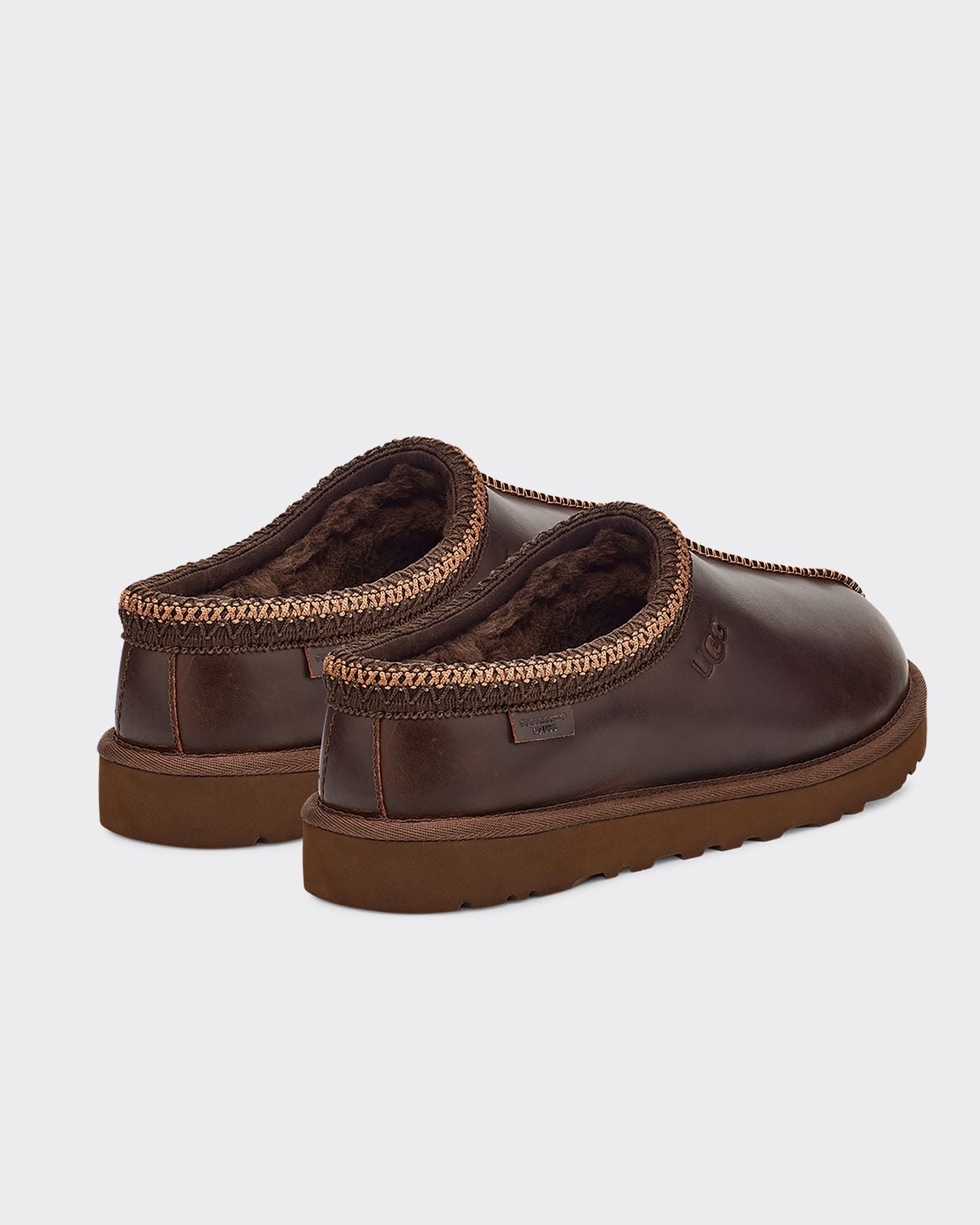 M TASMAN LEATHER REGEN Slide Brown