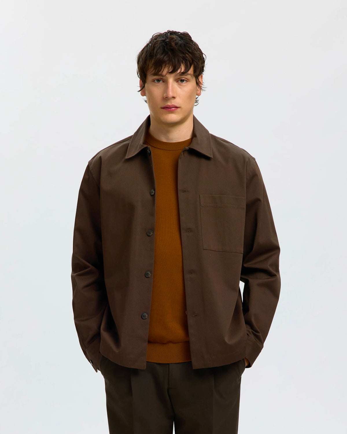 Overshirt Motto Tate Heavy Twill Delicioso