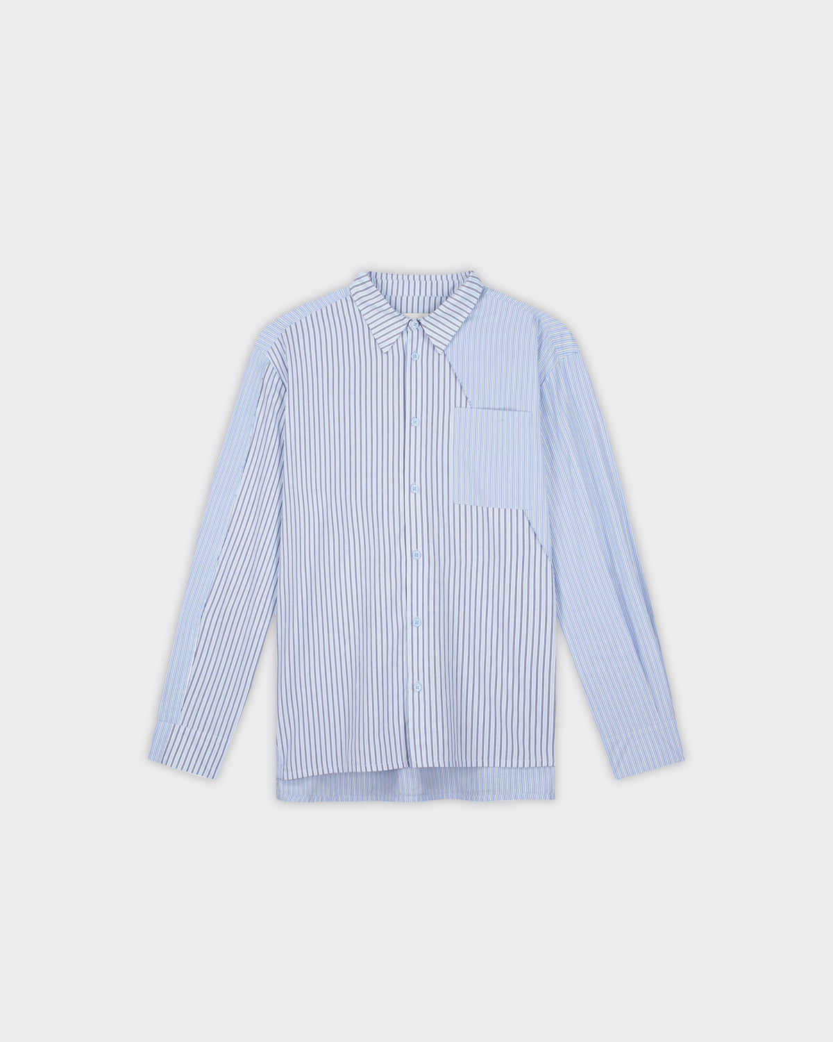 Camicia Assimetrical Striped