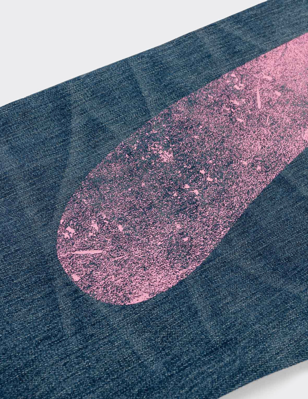 Jeans Pink Daikoku Ripped Mid Tone Indigo