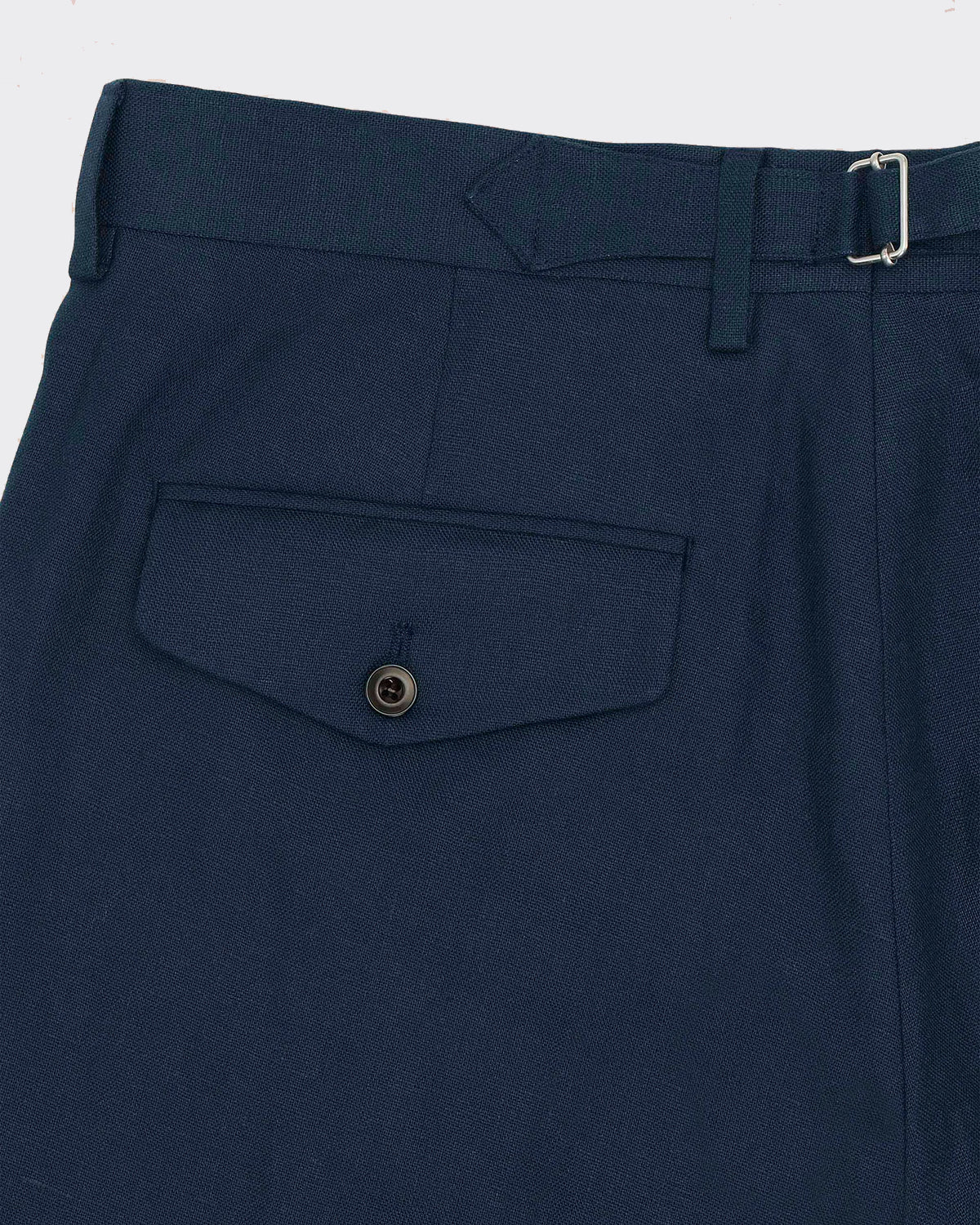 Pantalone Justin Linen Navy Blue