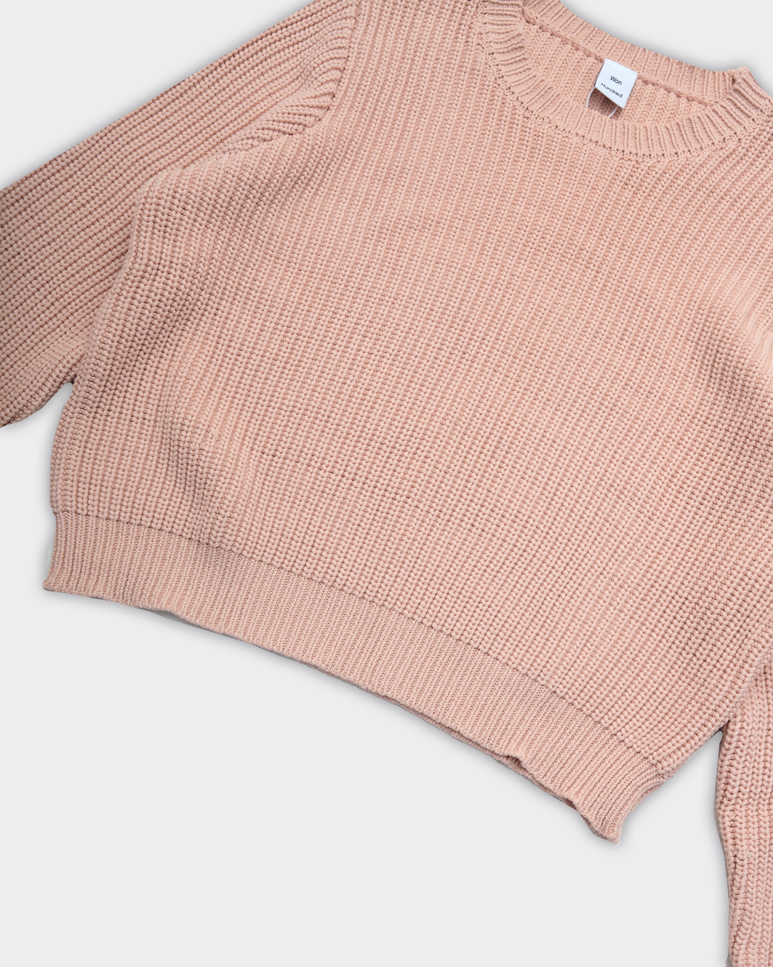 Maglione Boxy Bently Rose Smoke