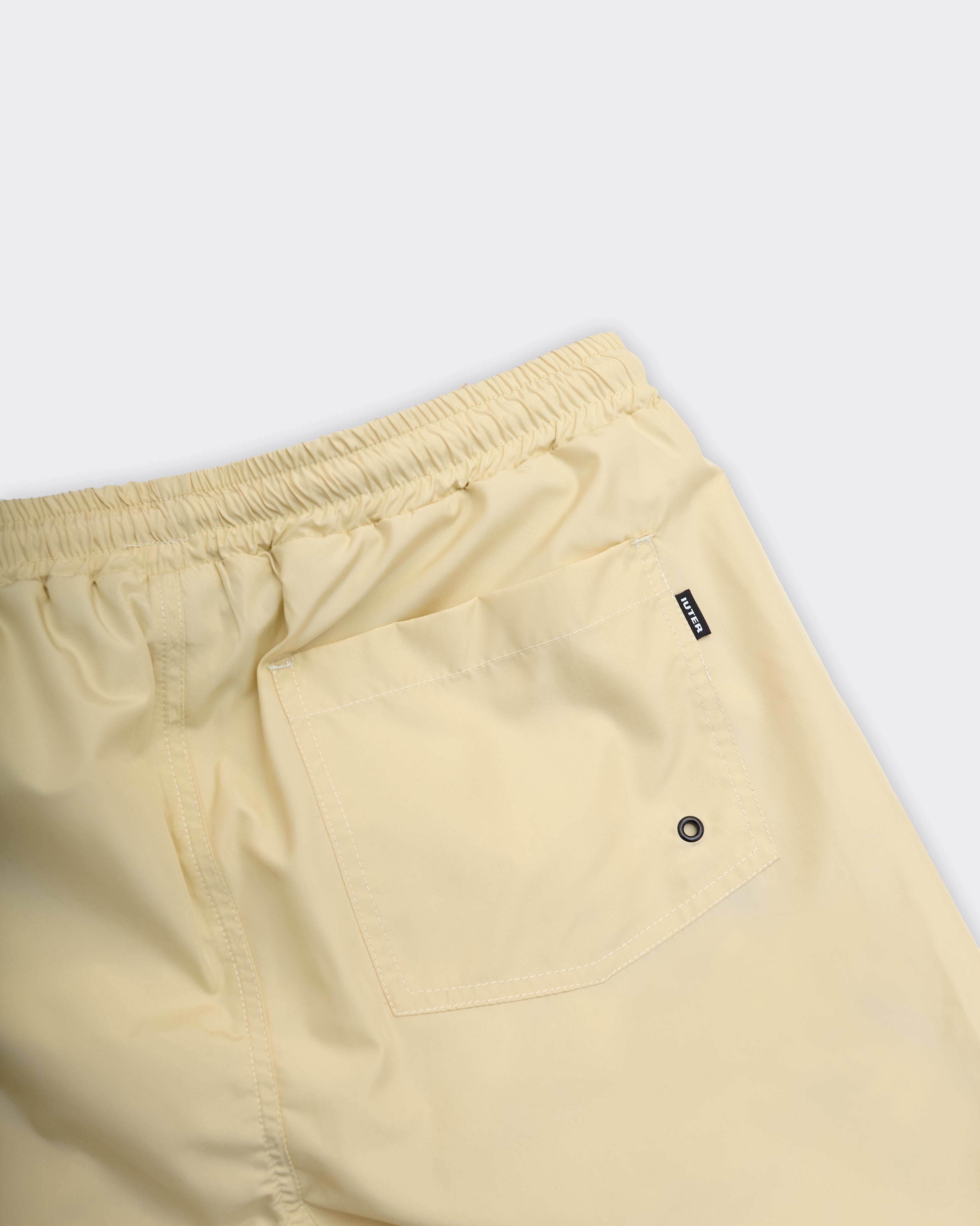 Swim Short Grid Crema