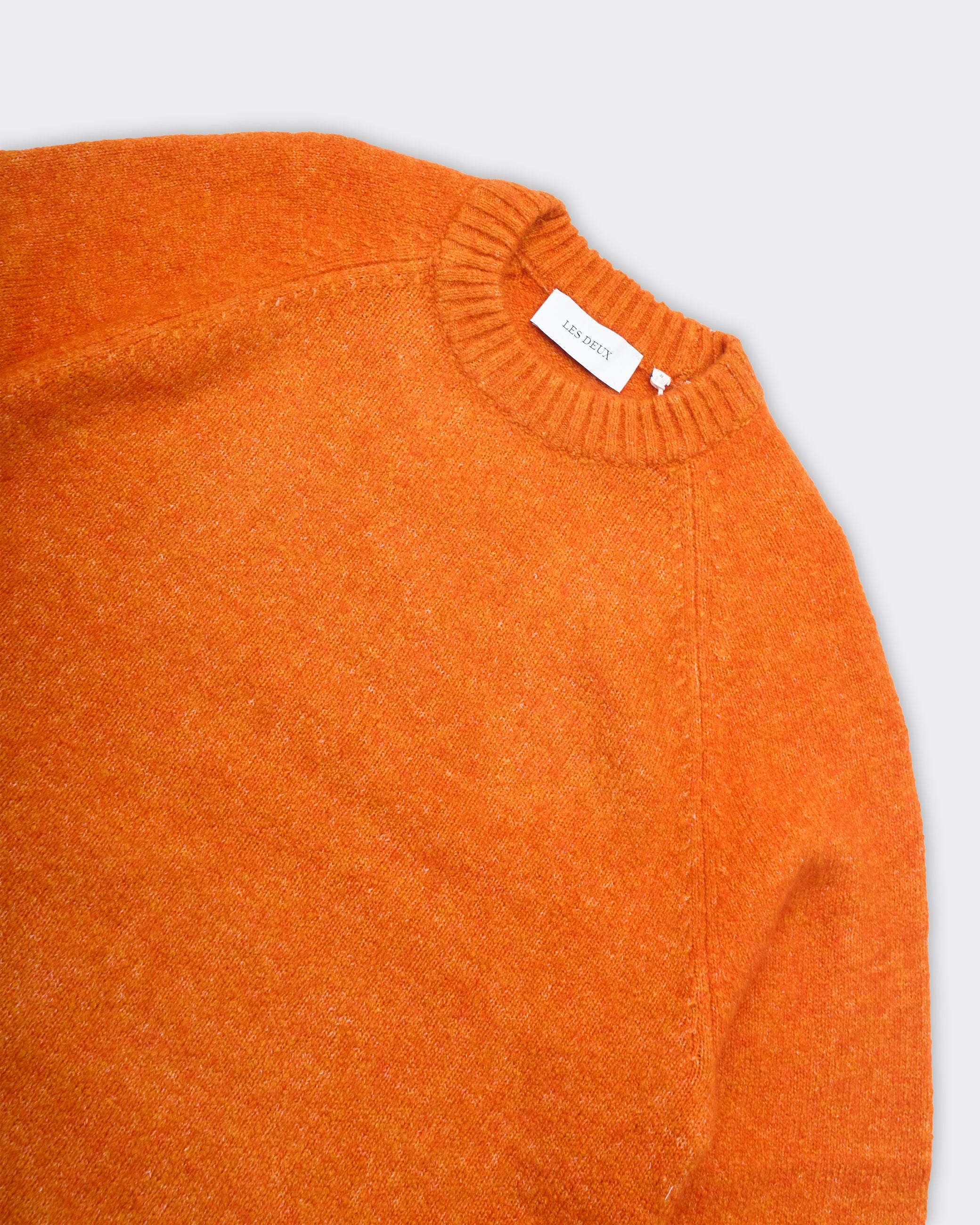 Crewneck Gilbert Knit Gold Flame