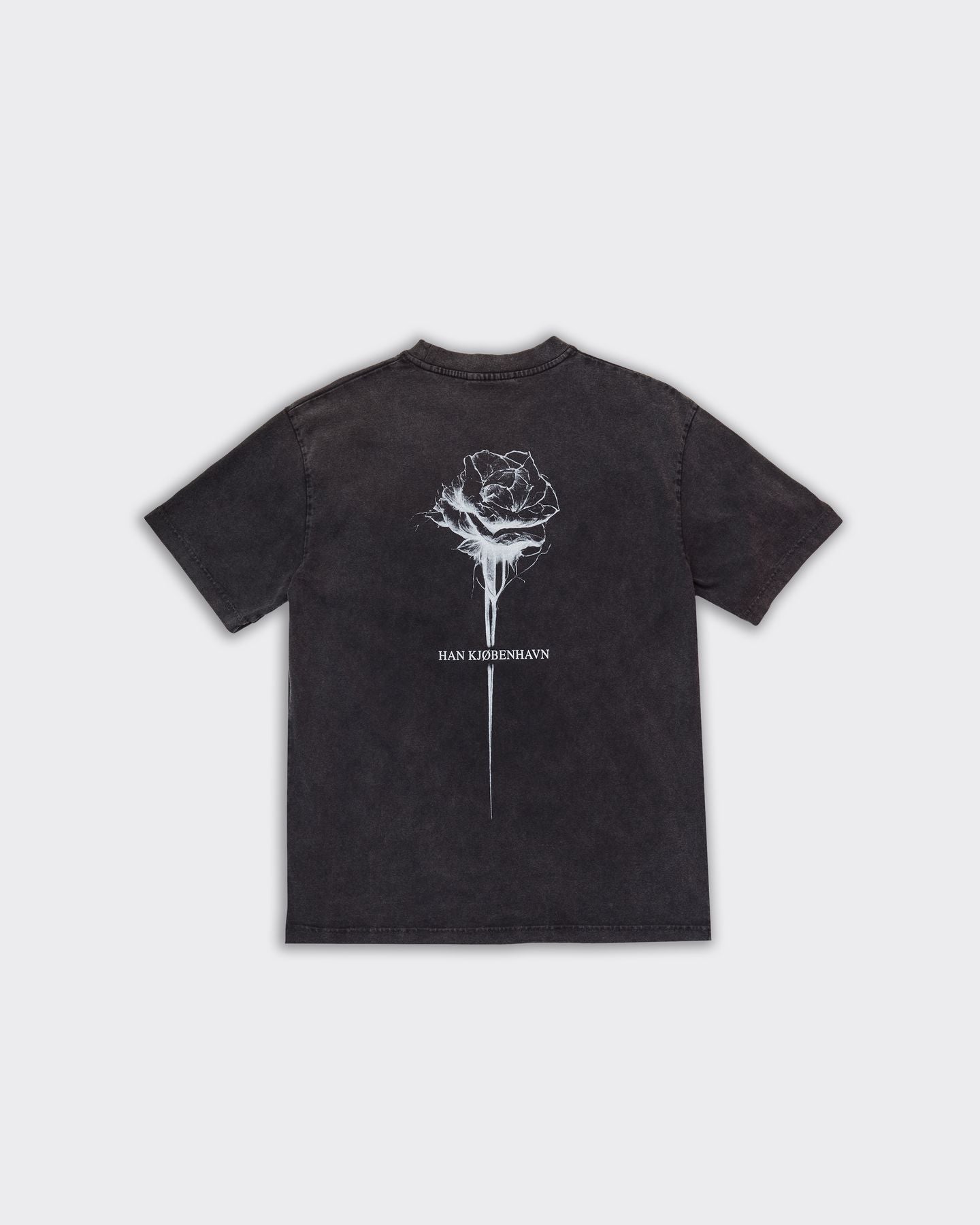 T-Shirt Boxy Rose Dark Grey