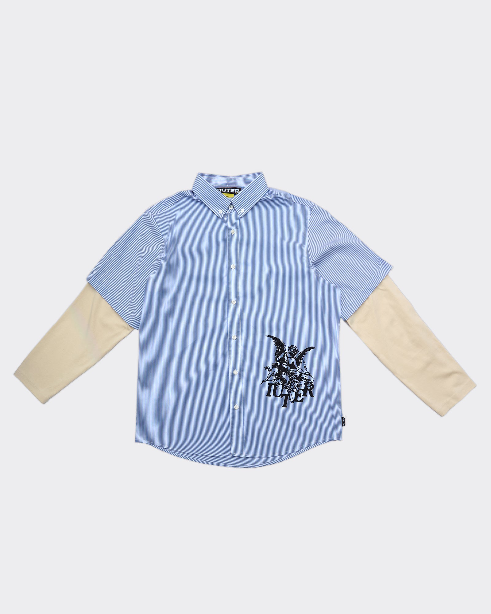 Camicia Angel Double Azzurra