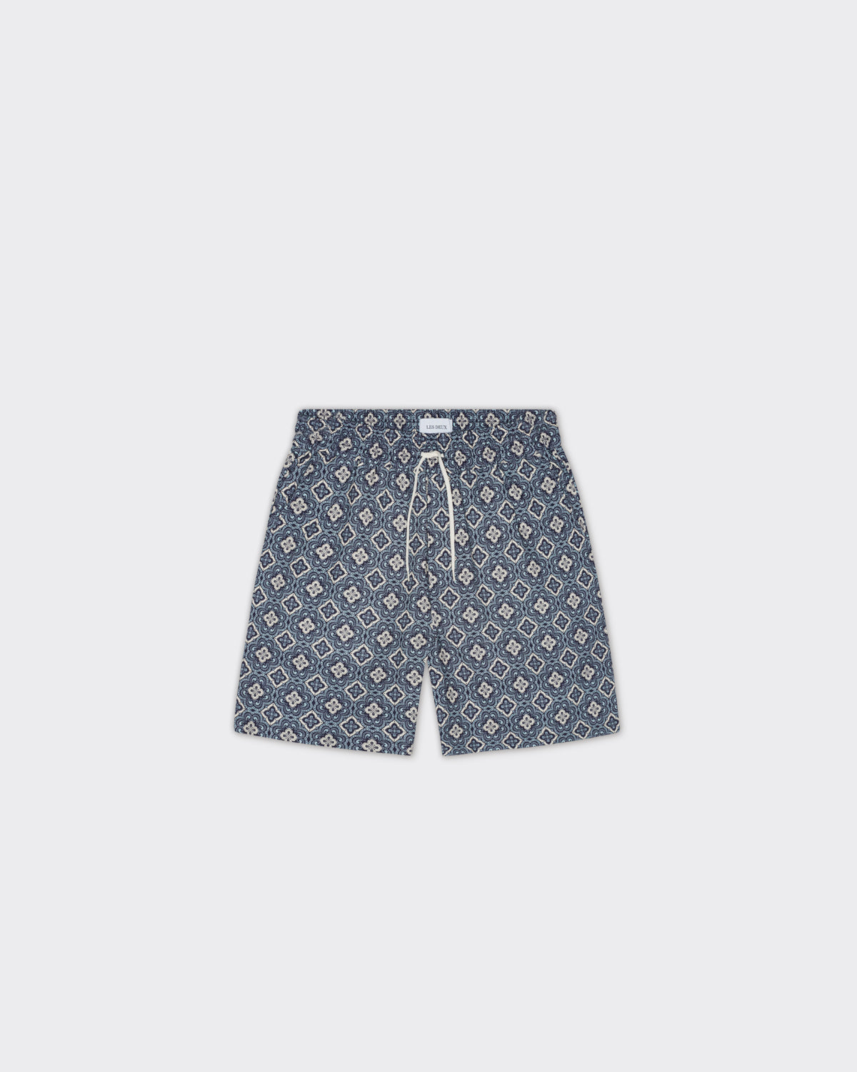 Shorts Harry Arabesque Aop Blue Fog