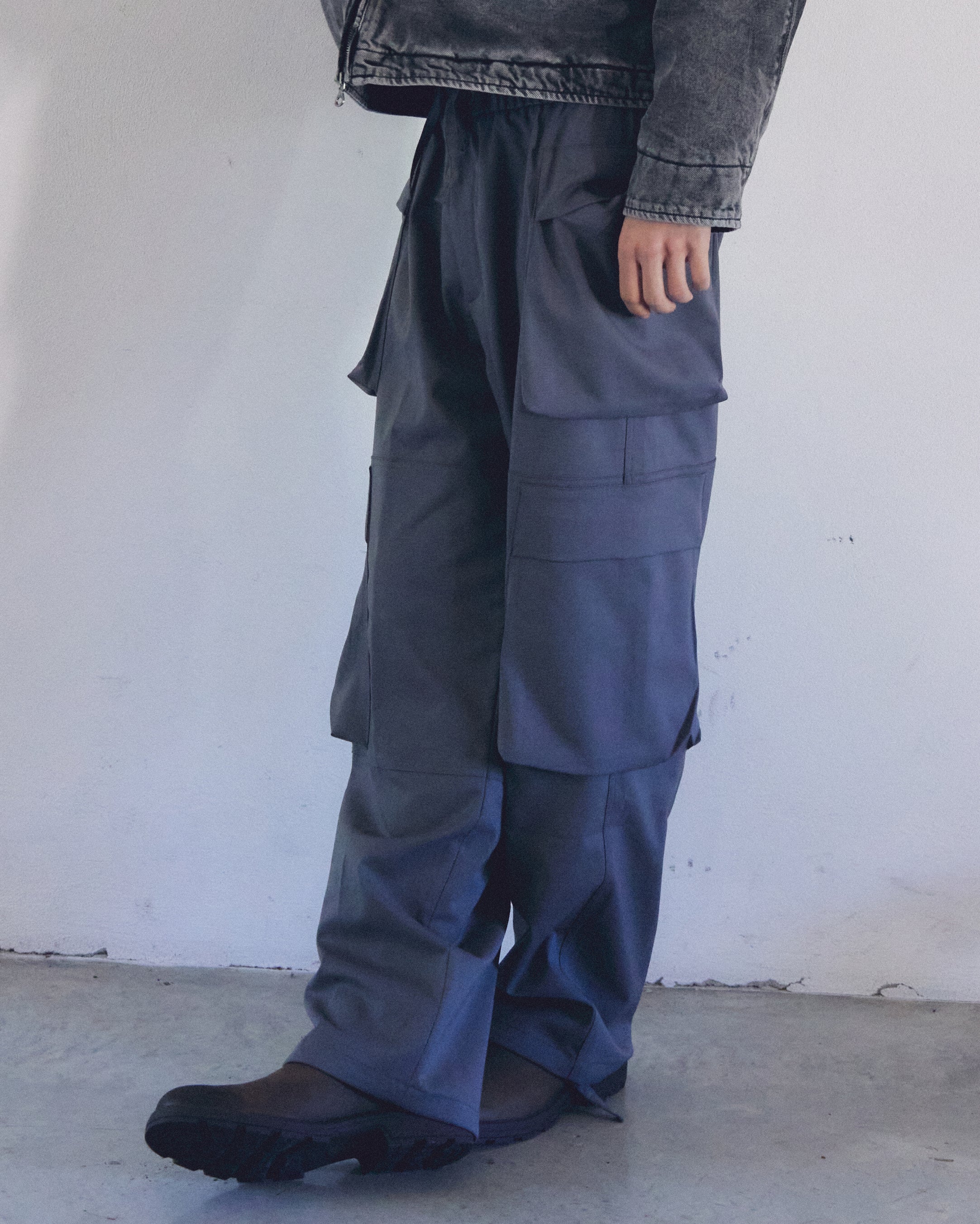 DOUBLE CARGO trousers Grey