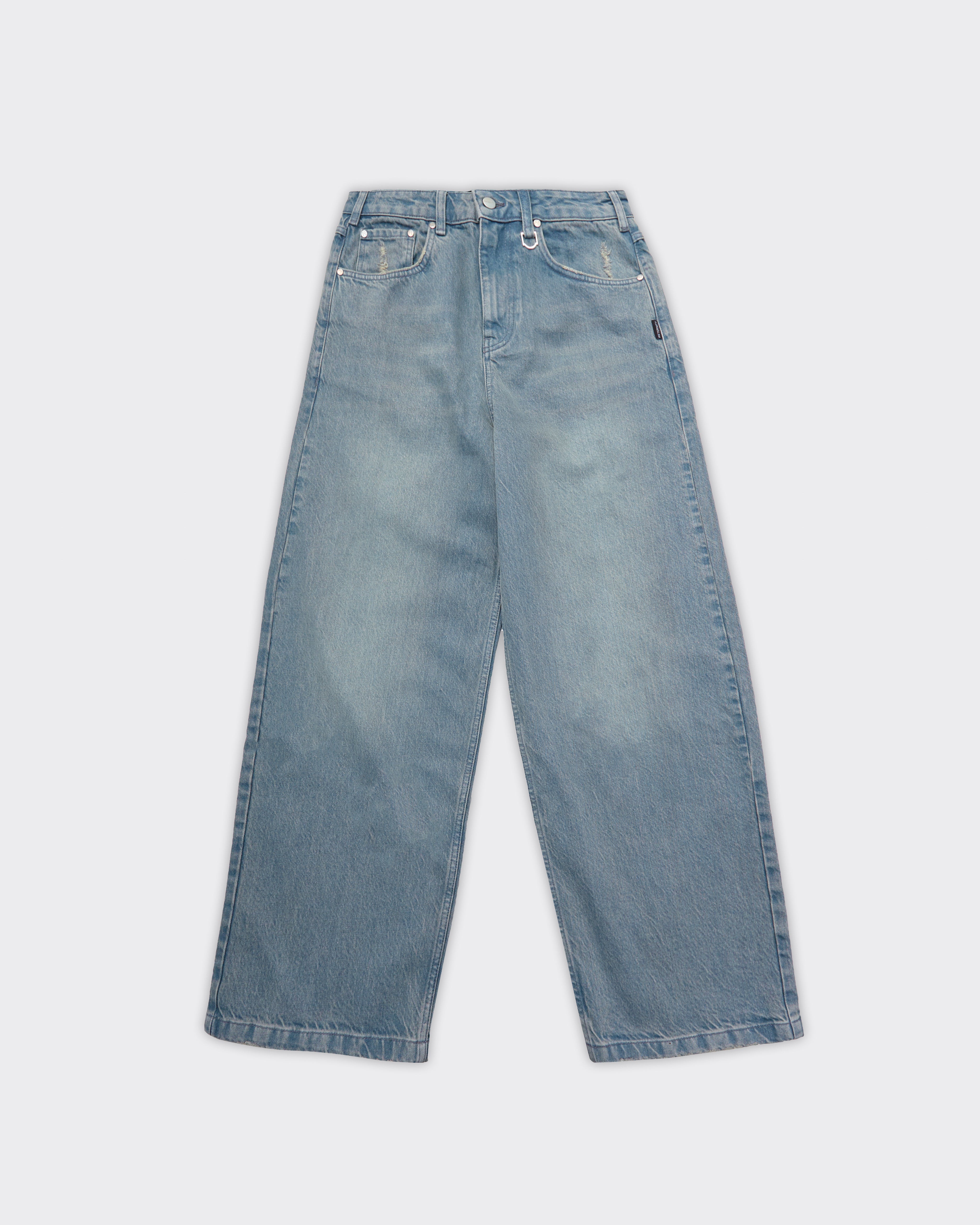 Jeans Essential Baggy Denim Light Blue