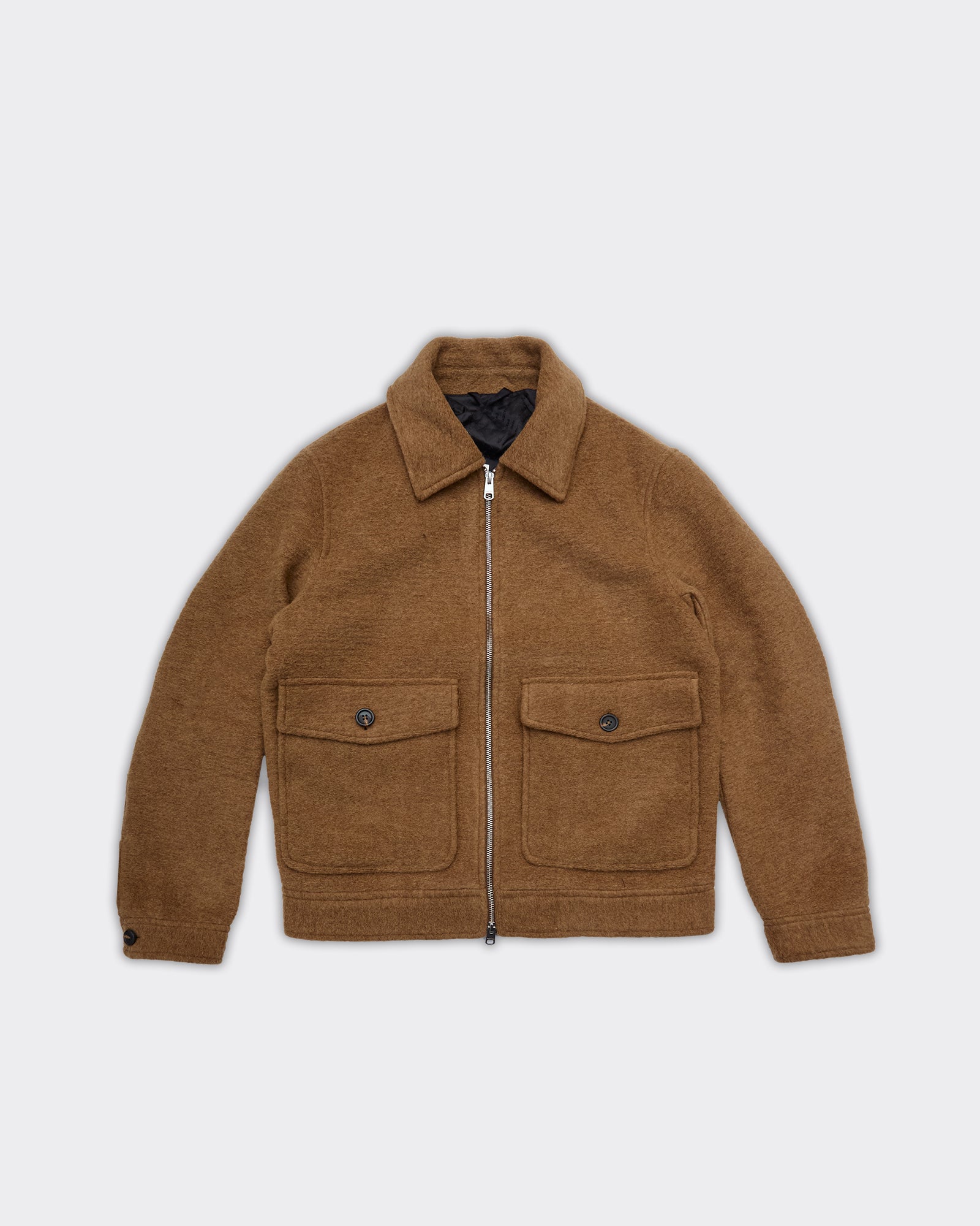 Giacca Jakob Wool Blend Chipmunk