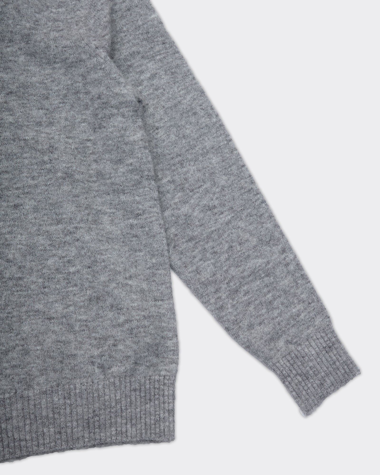 Maglione Knit Rai Light Grey Melange