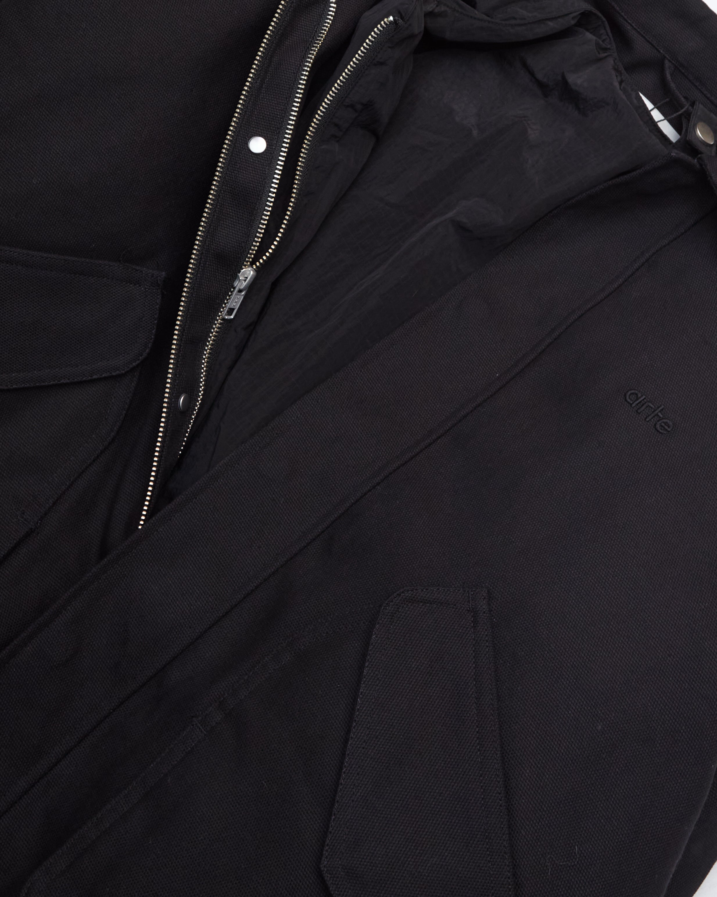 Giacca Inclined Pocket Nera