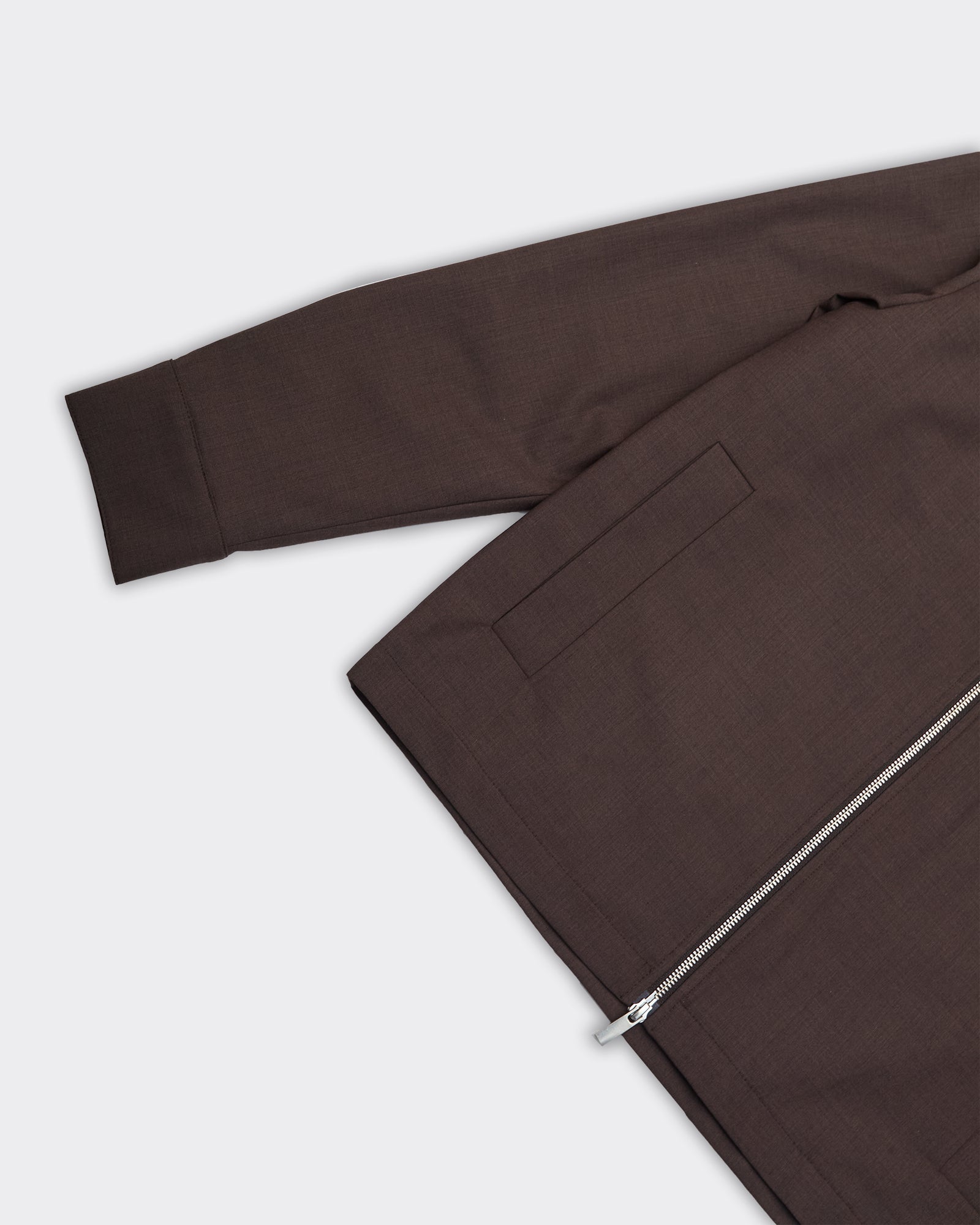 Giacca Theo Wool Blend Marrone