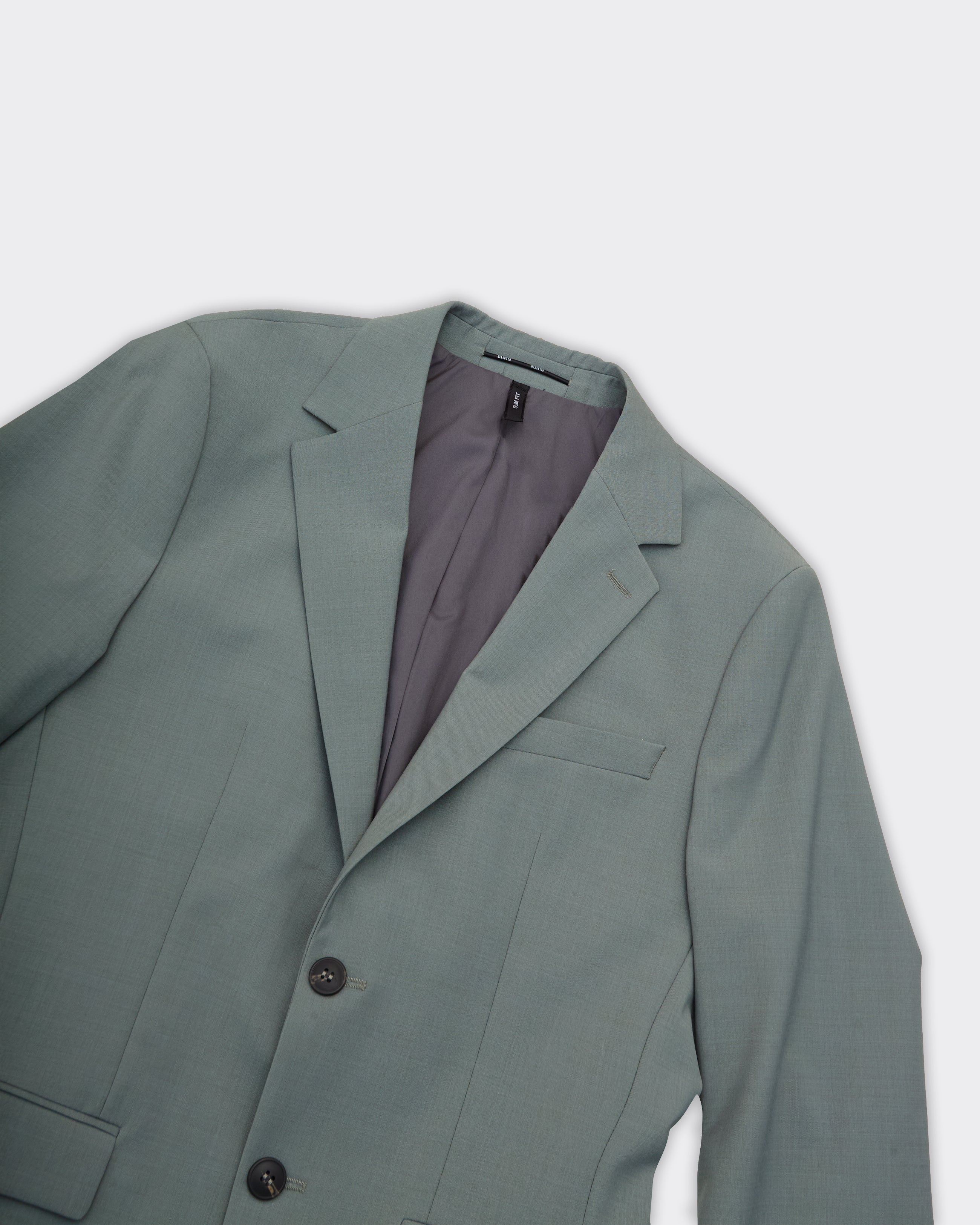 Slim Theo Flex Blazer Green