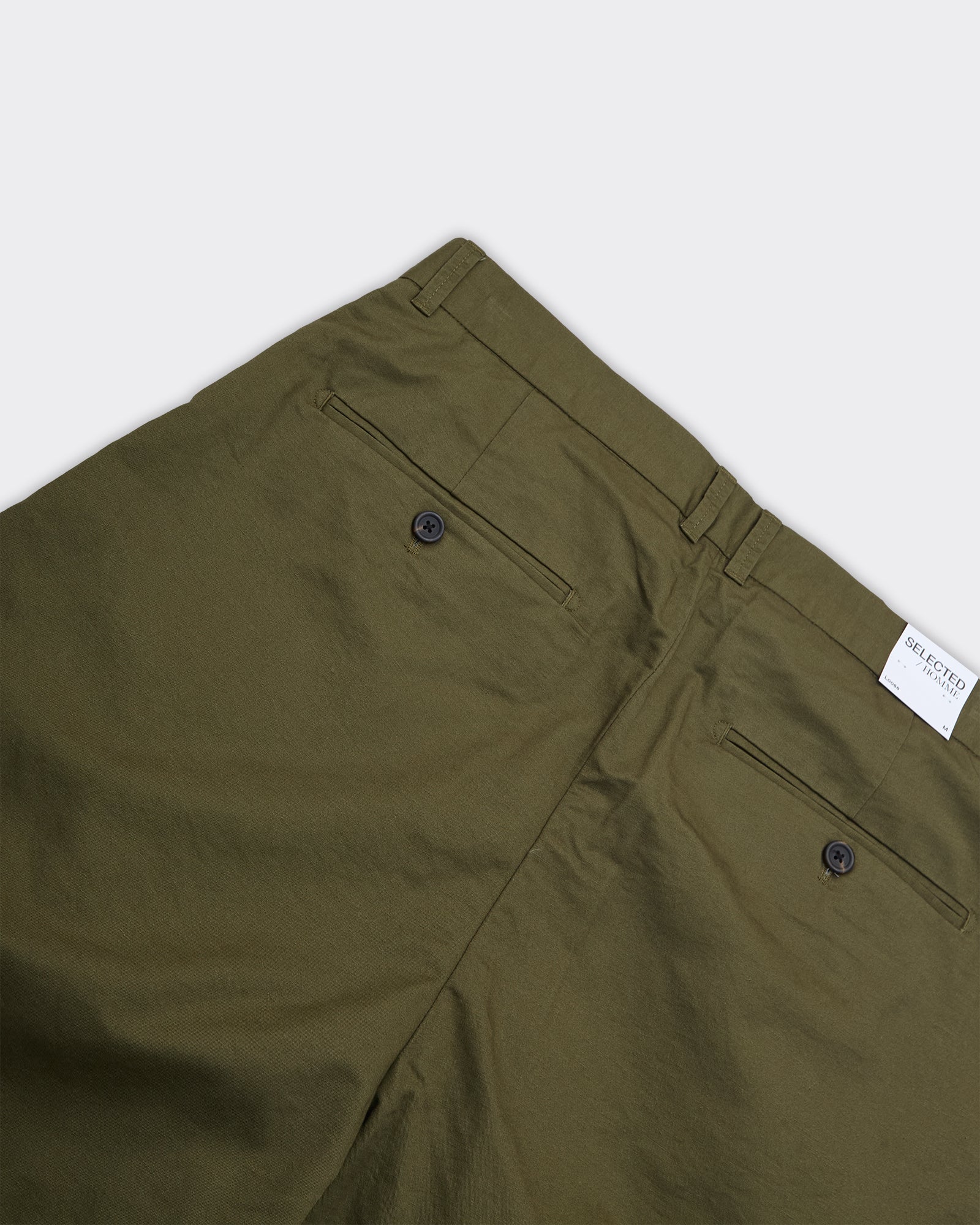 Shorts Adam Loose Pleat Verde